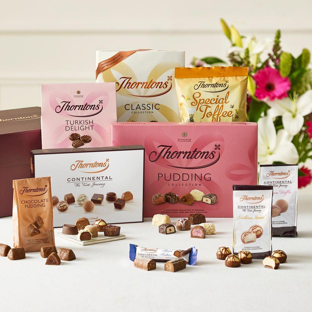 Personalised best sellers chocolate hamper, £38.50