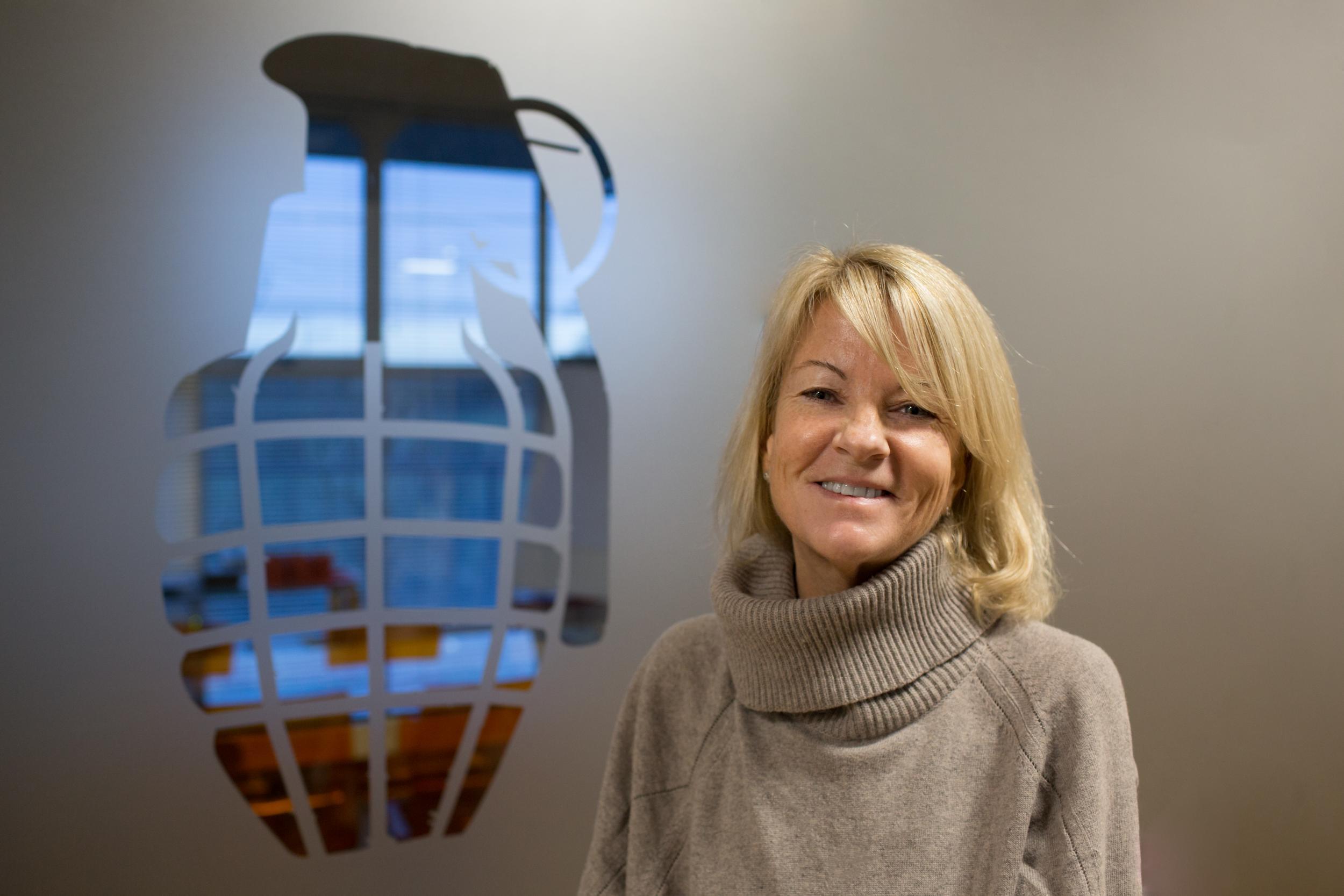 Grenade co-founder and chief marketing officer Juliet Barratt