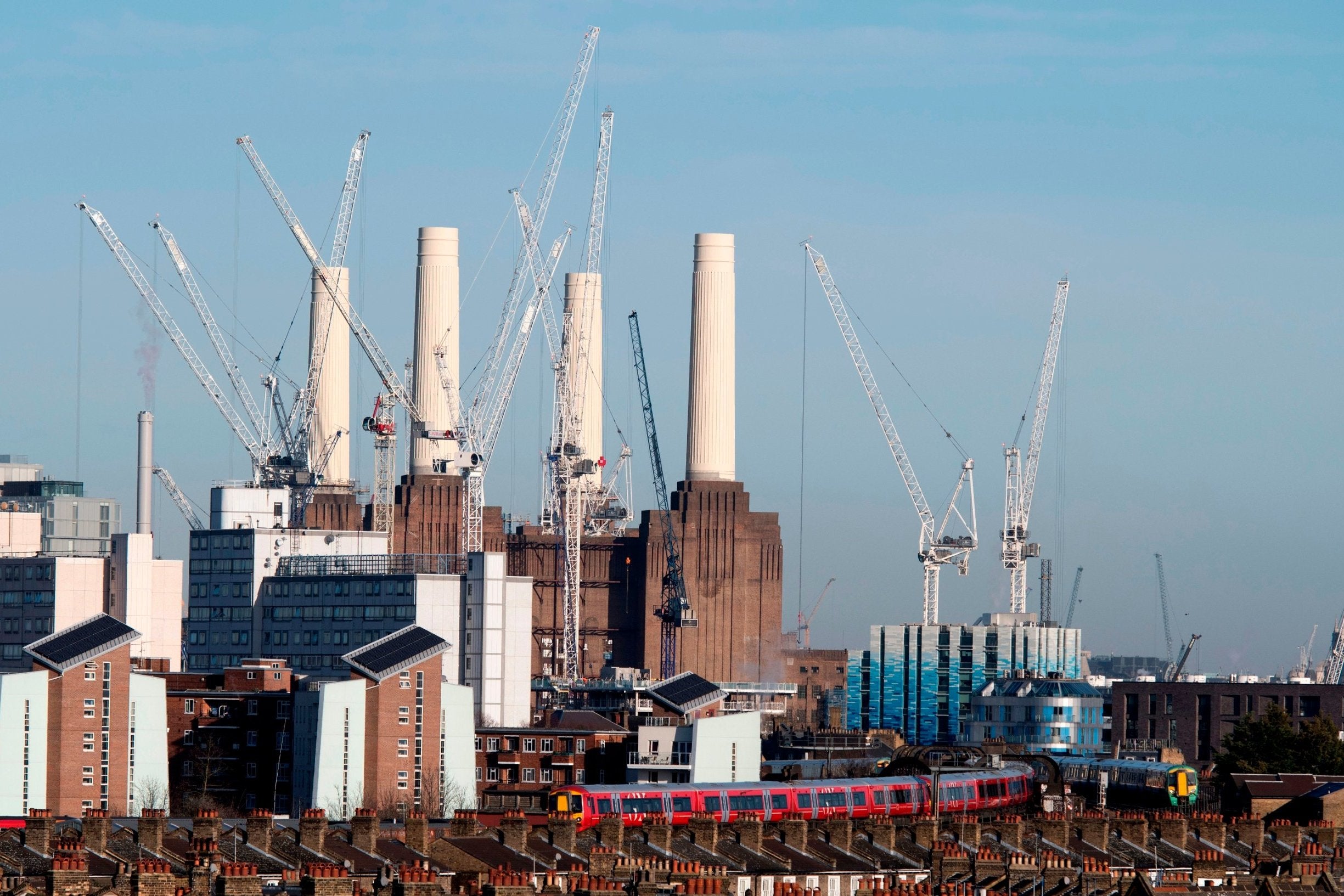 Battersea Power Station sat empty for years but is now being developed as a retail and residential space