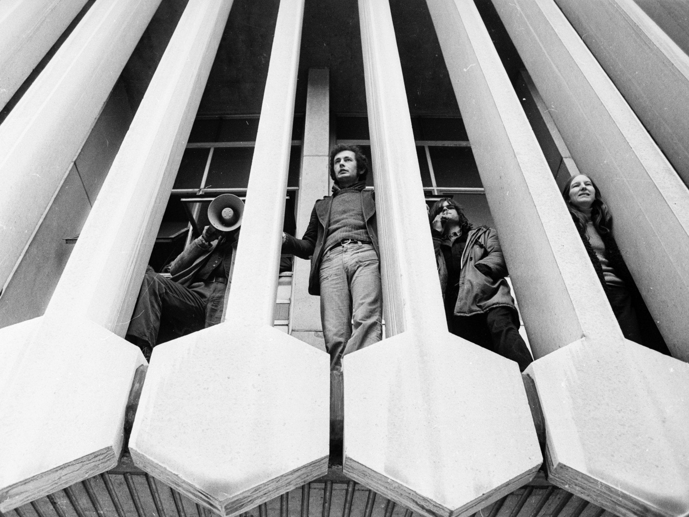 Squatters occupy Centre Point, advocating its use as a residential block instead of an office in the Seventies