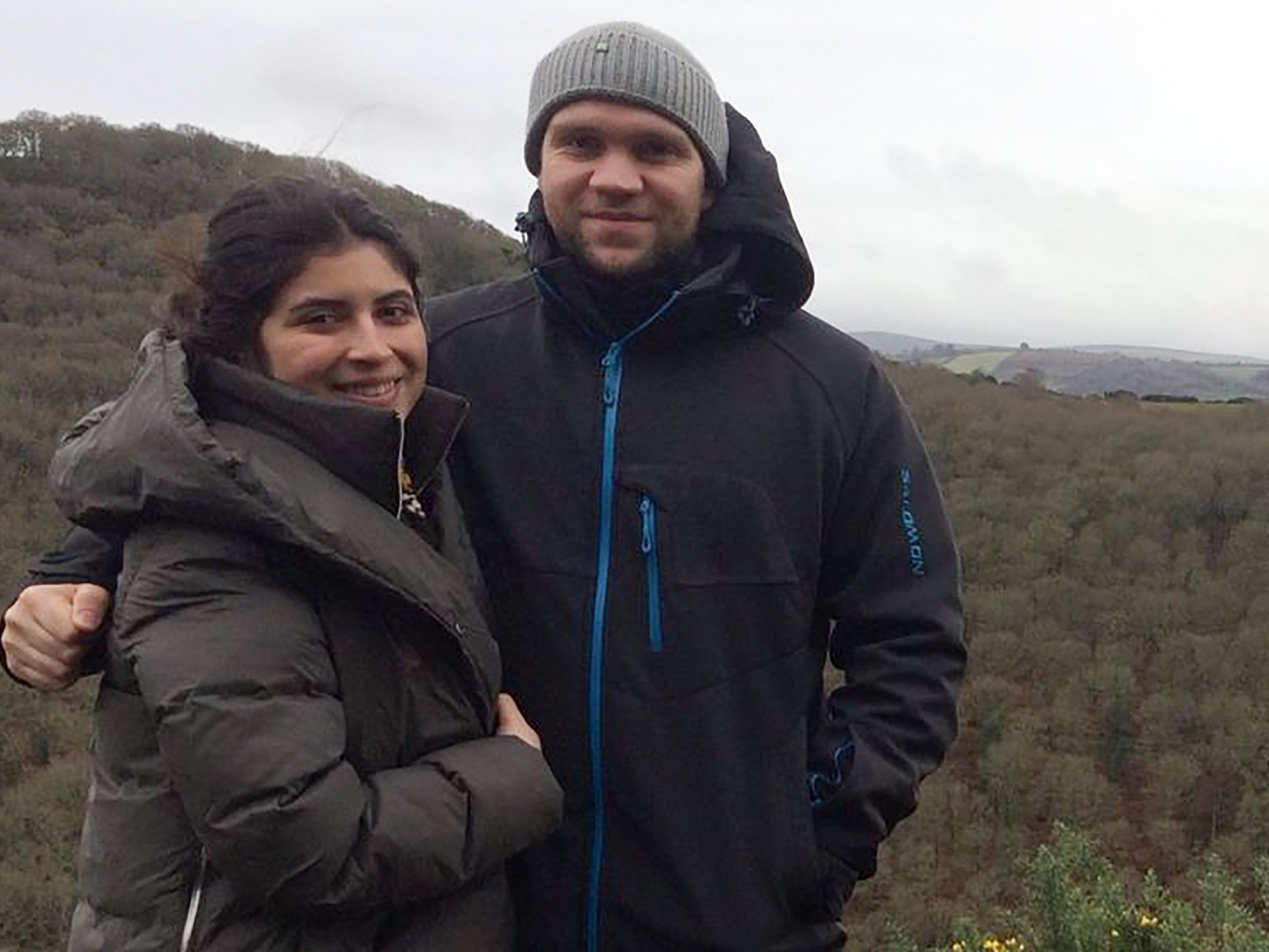 British student Matthew Hedges and his wife Daniela Tejada