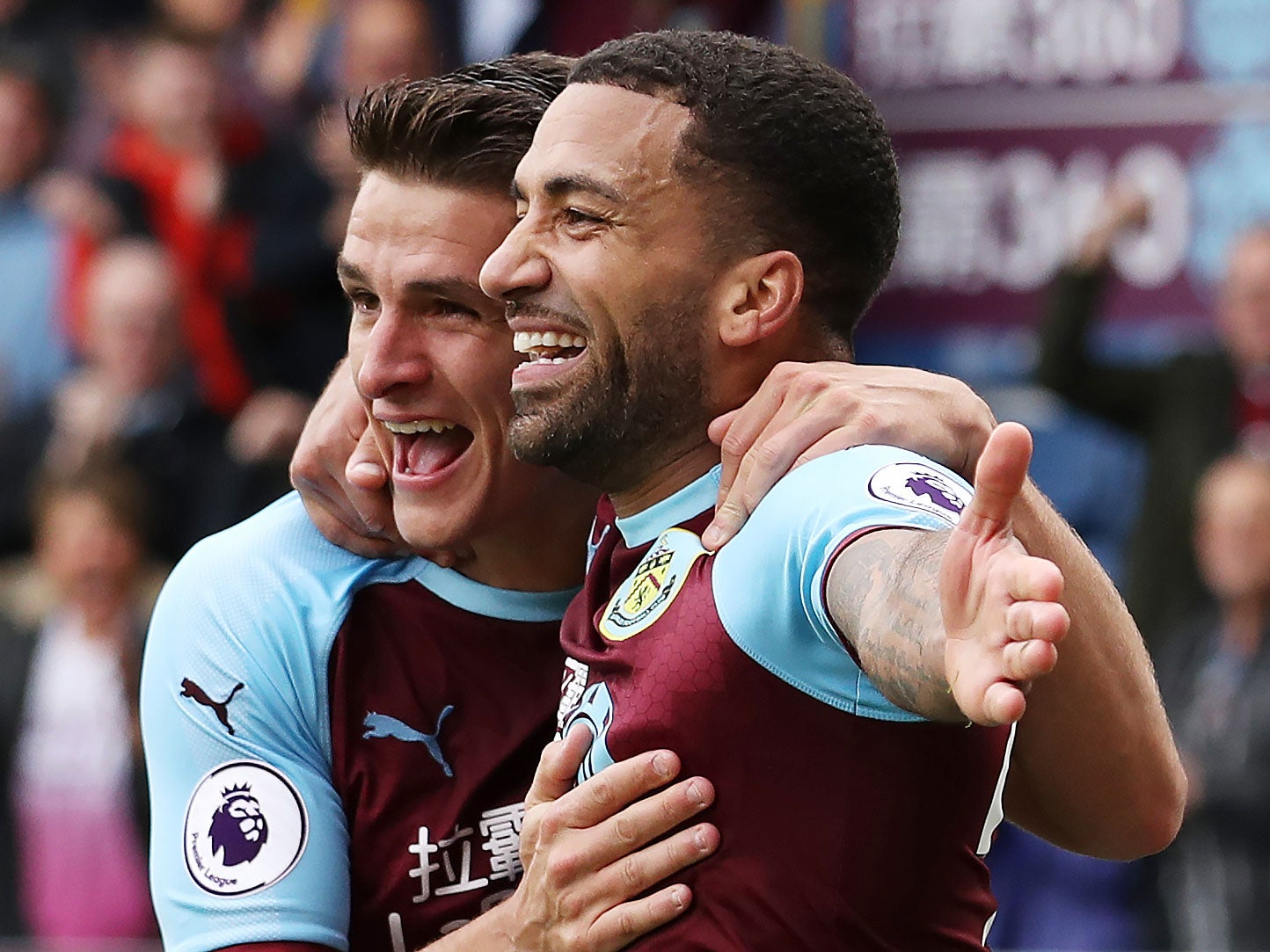 Lennon is enjoying his football again at Burnley