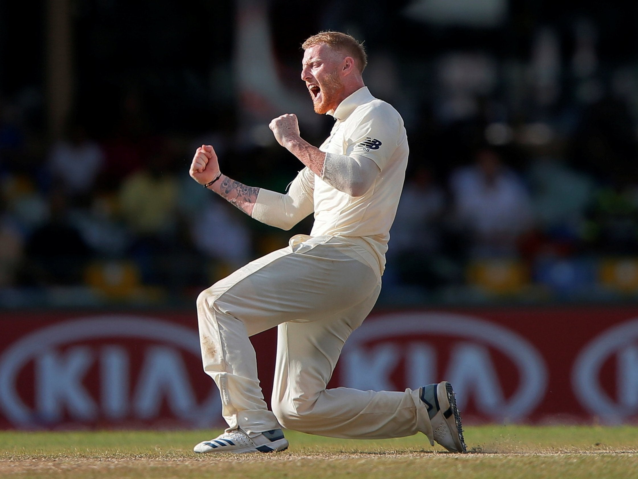 England's Ben Stokes