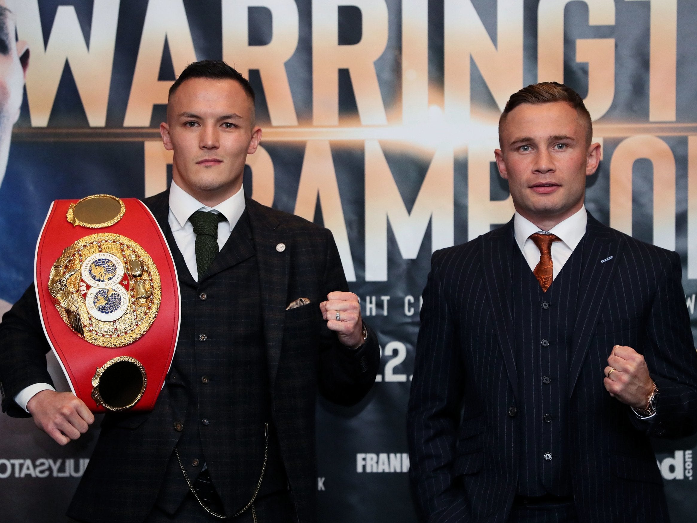 Josh Warrington and Carl Frampton