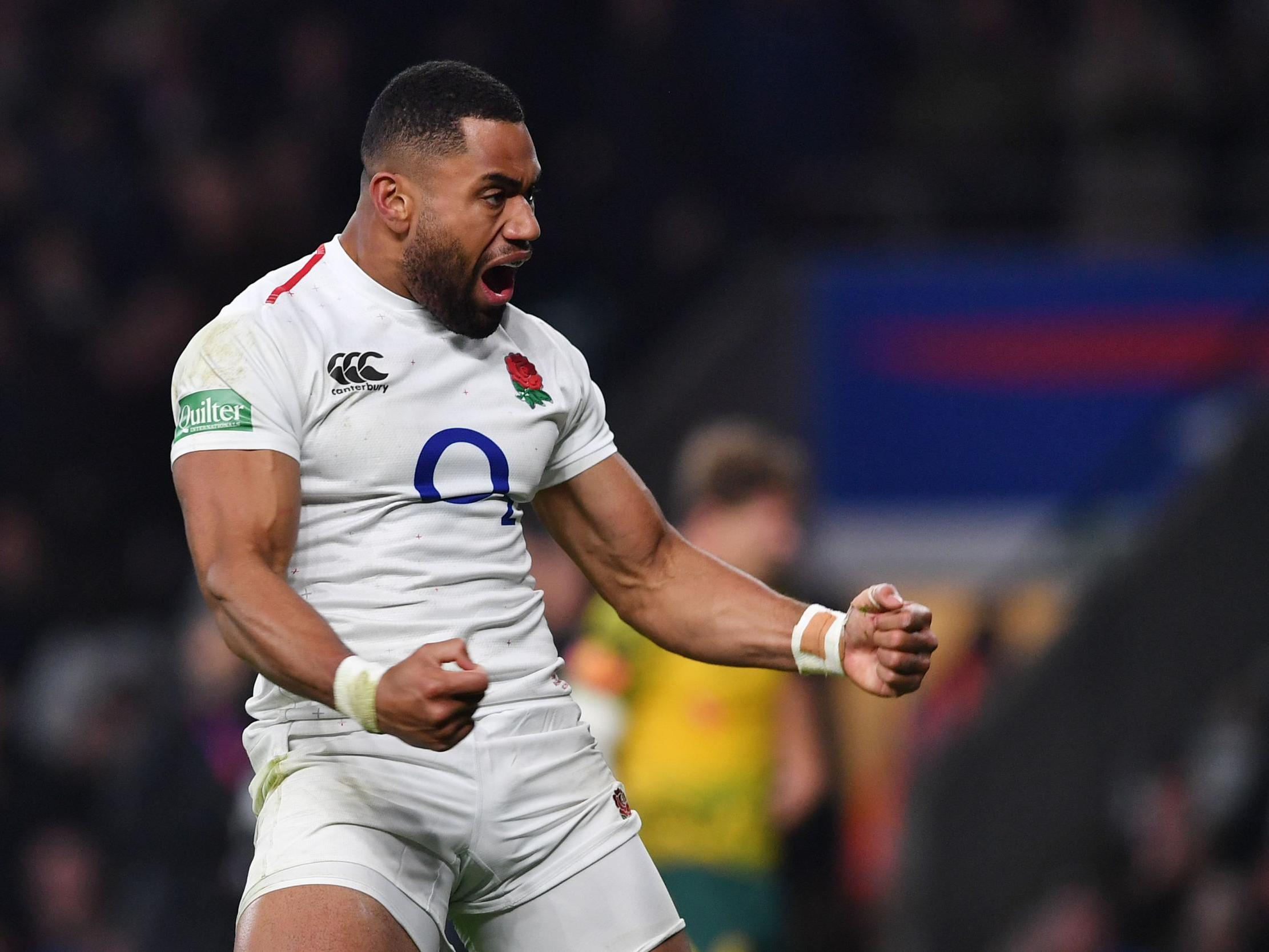 Joe Cokanasiga scored his second try in as many tests as England beat Australia 37-18