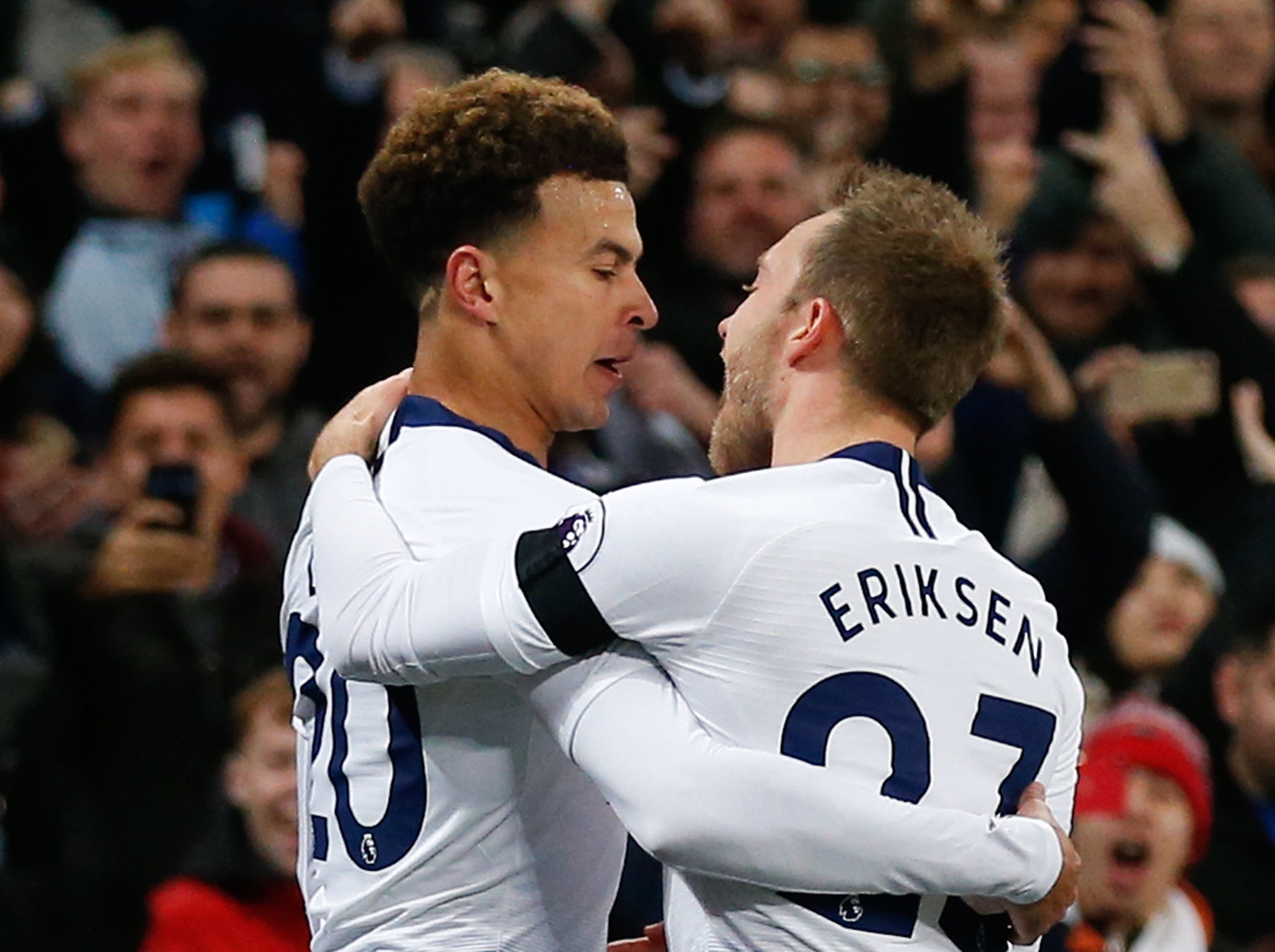 Dele and Eriksen combined again