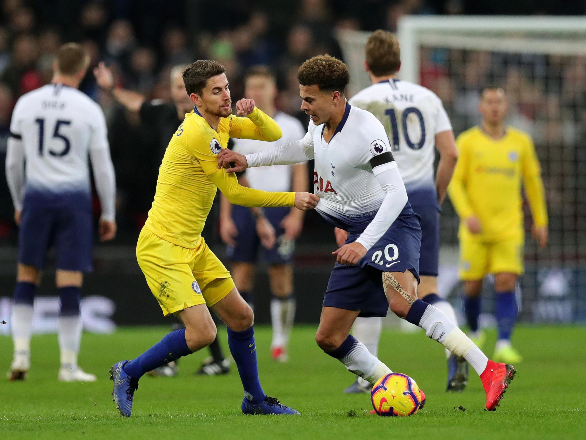 Alli was pivotal to Tottenham's plan of stifling Jorginho at Wembley