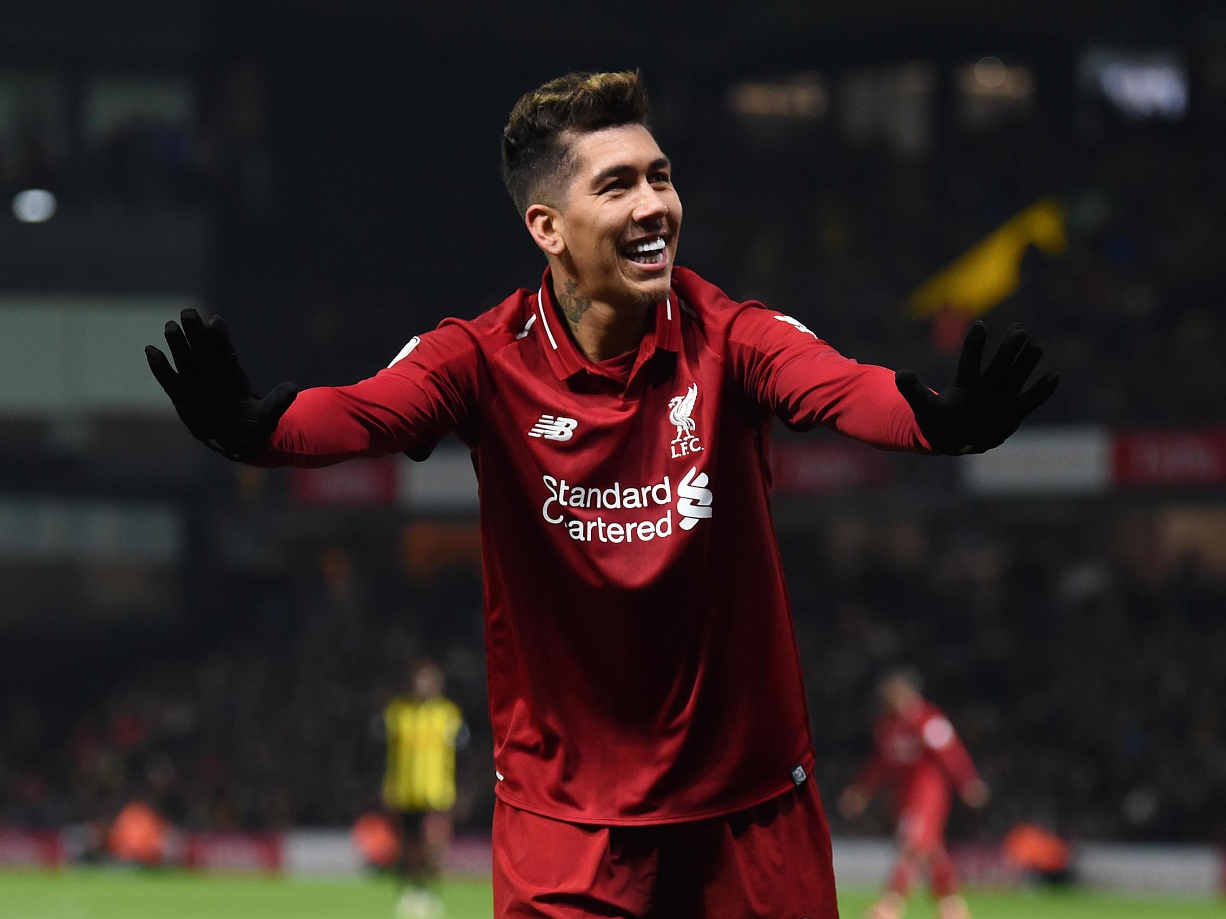 Firmino scored on Saturday