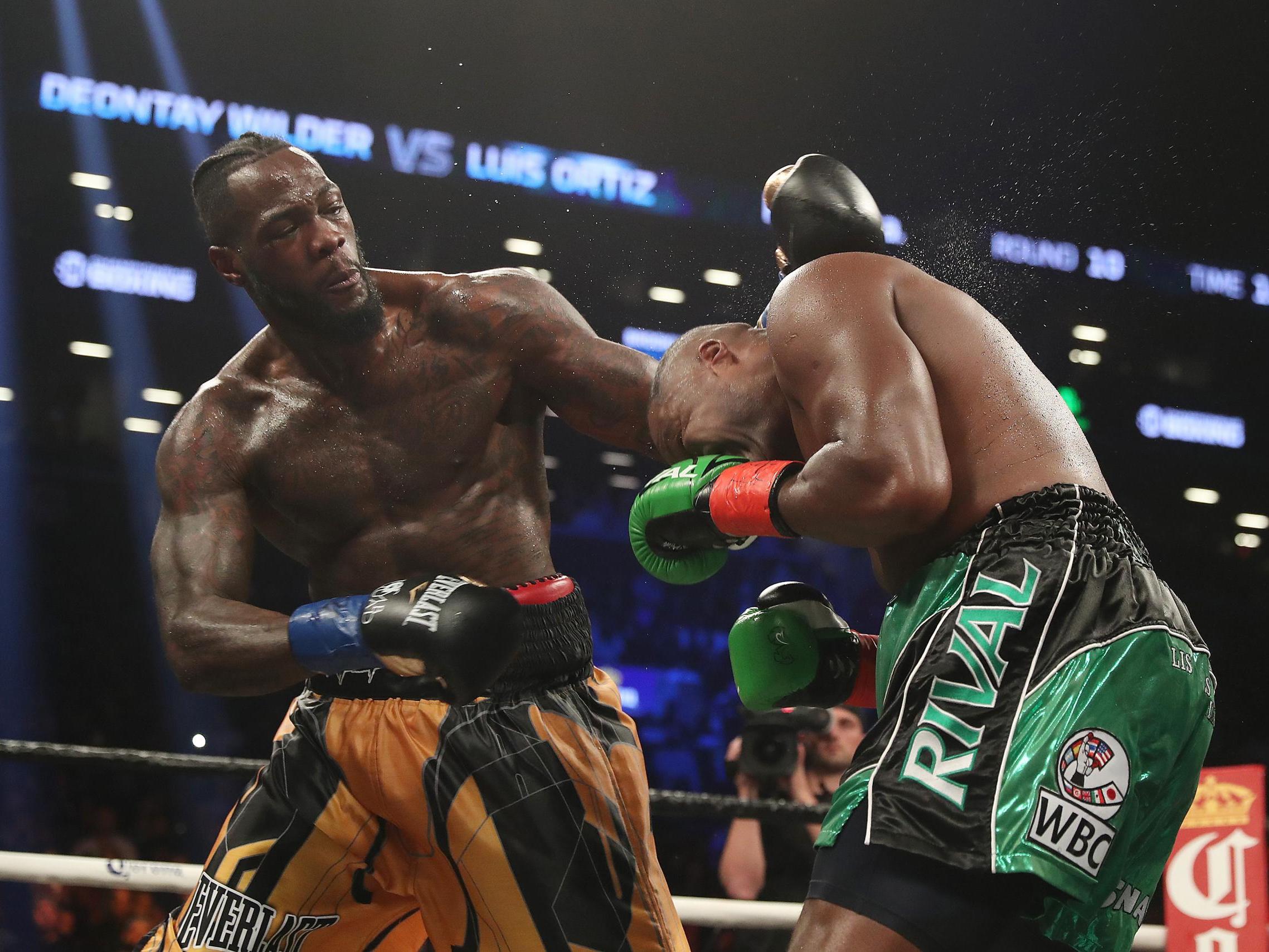 Wilder's power could end it at anytime