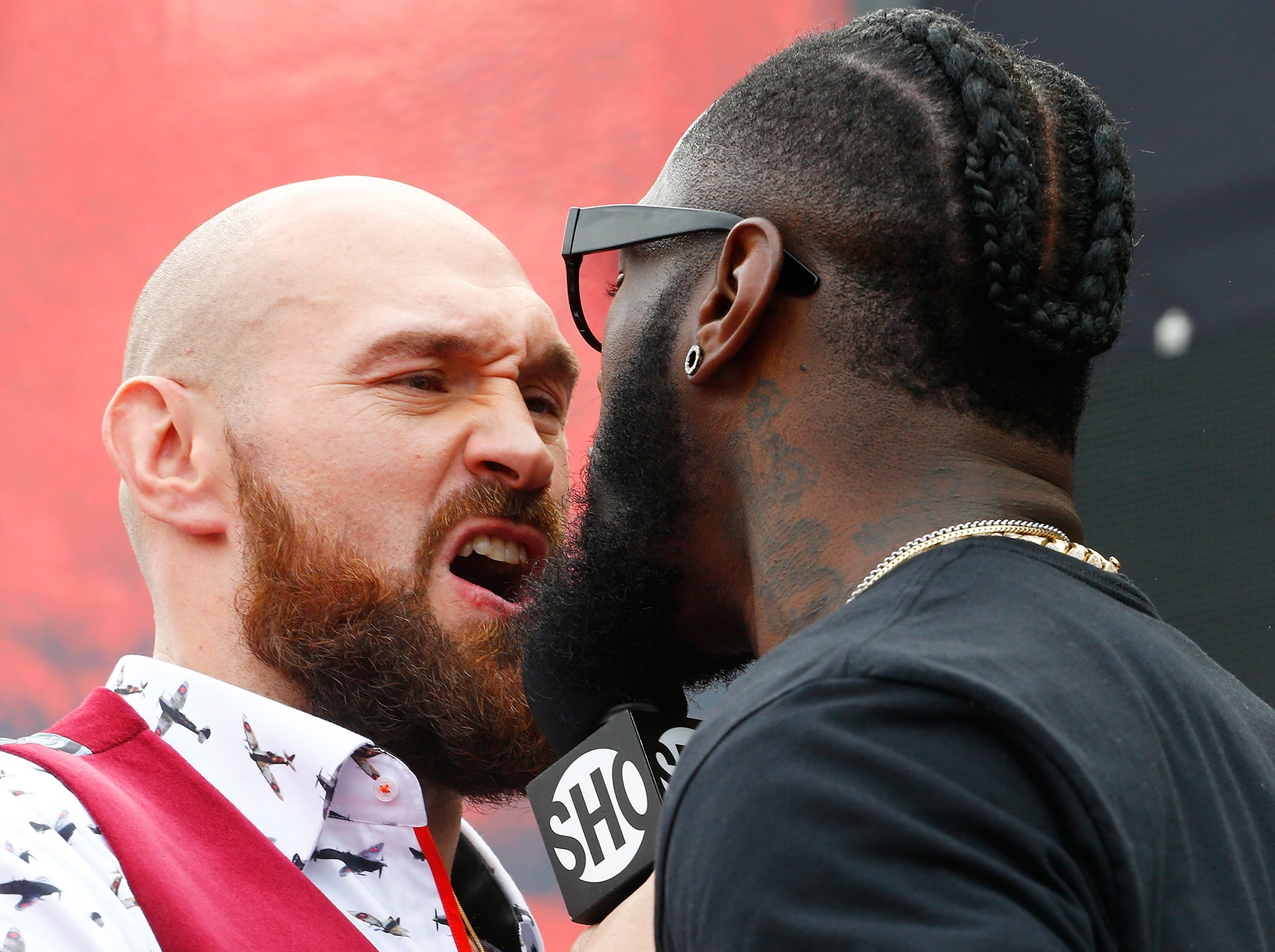 Fury takes on Deontay Wilder this weekend