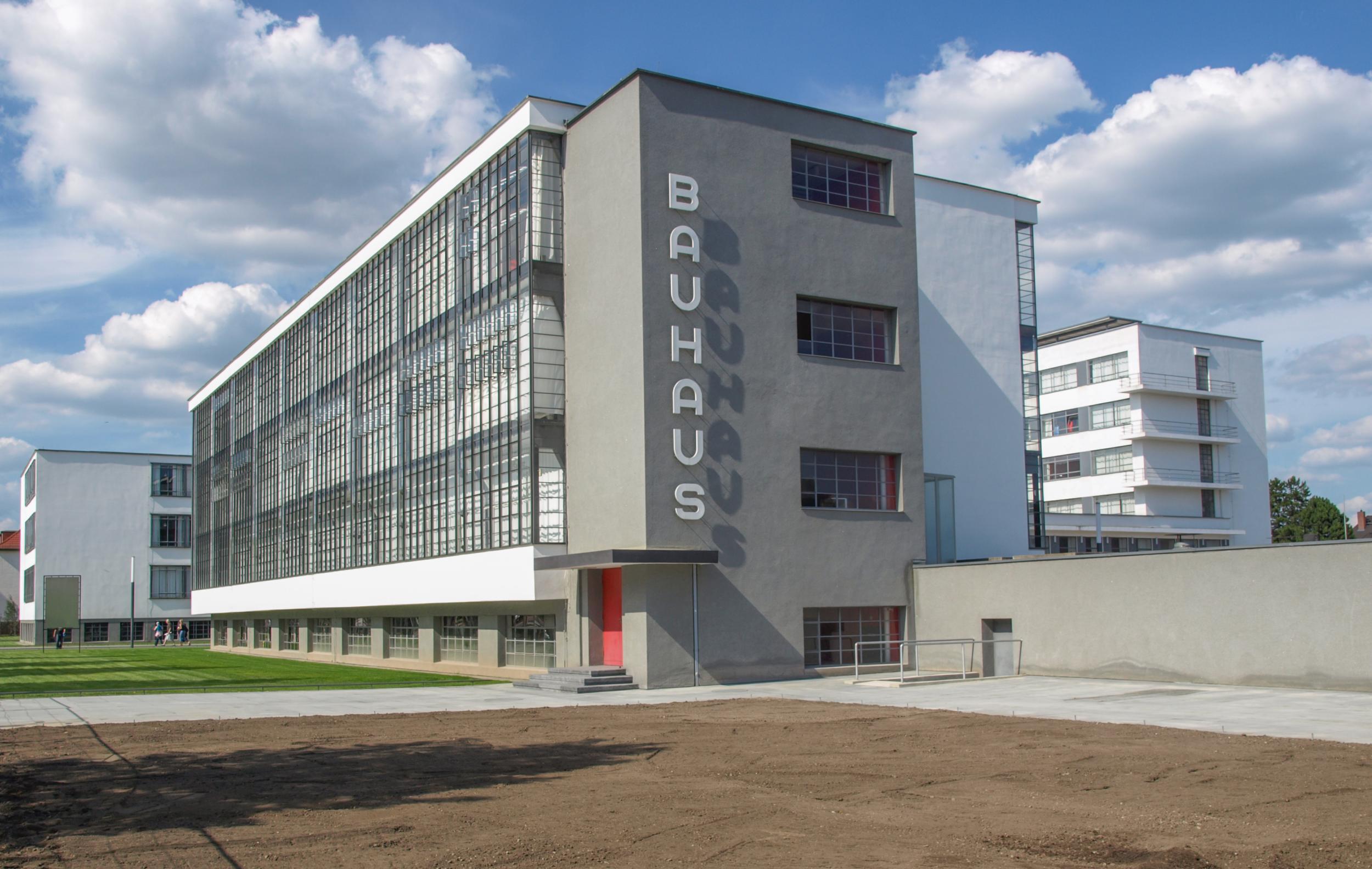 The Bauhaus building in Dessau, Germany