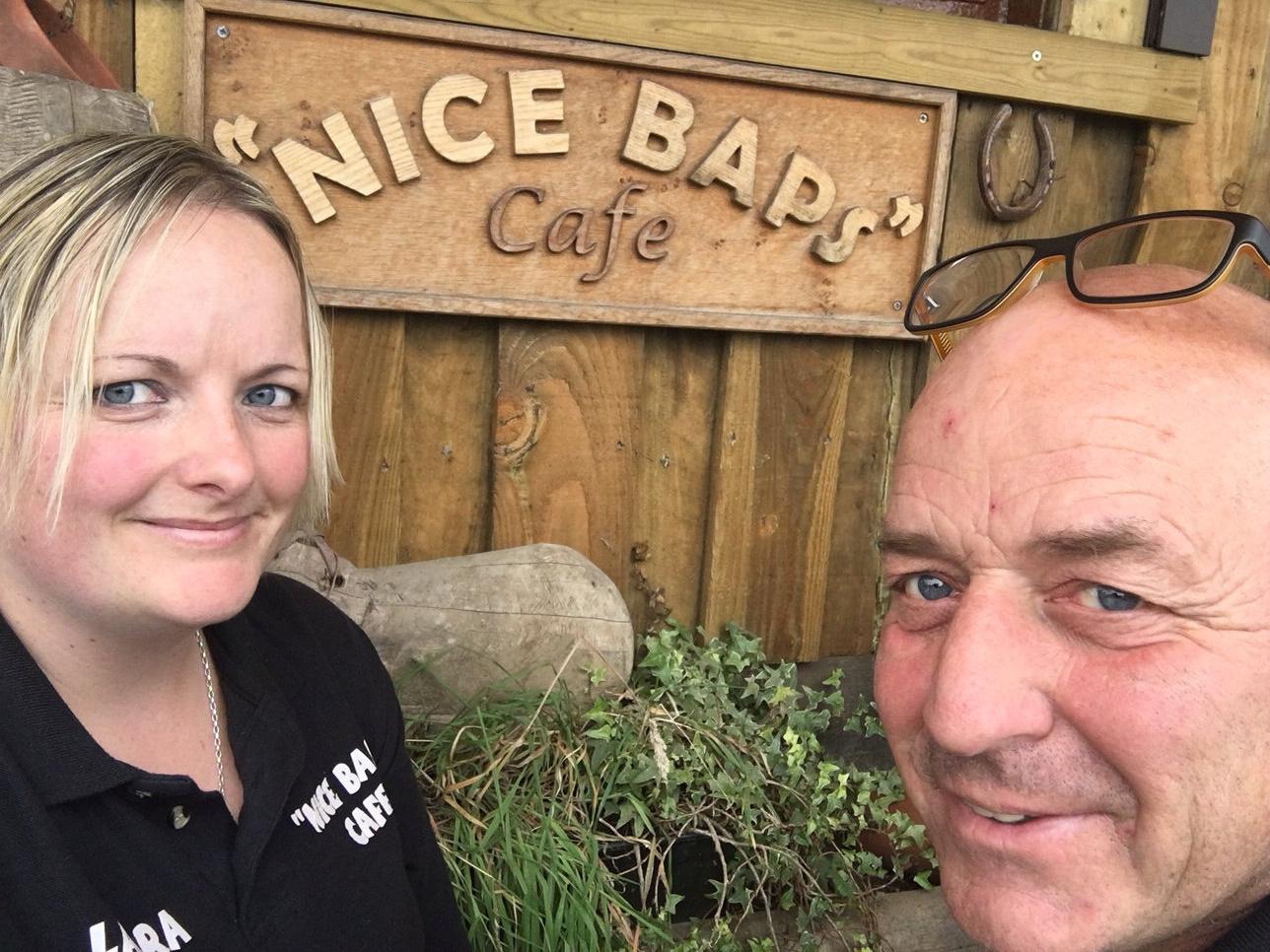 Laura Baker and husband Kevin have run the cafe for five years