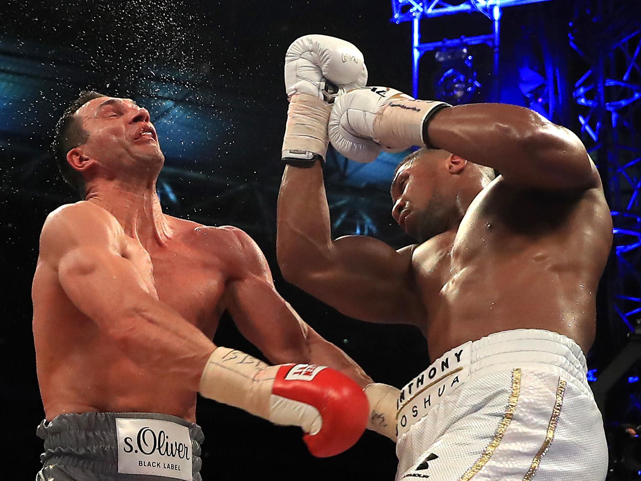 Joshua beat Klitschko just as Fury did