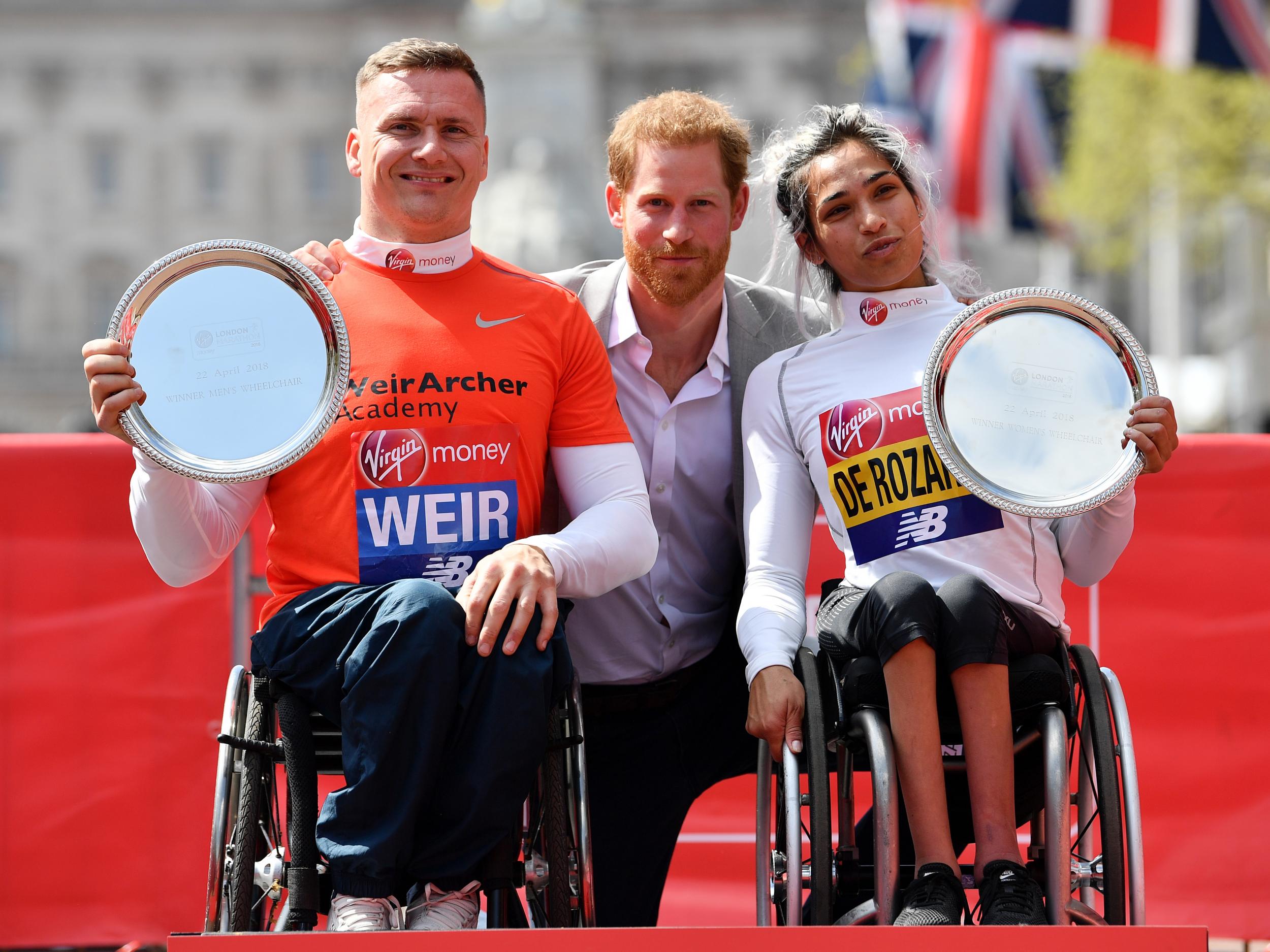 David Weir has won the last two London Marathons