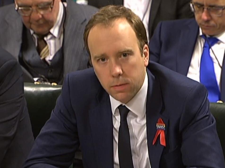 Matt Hancock went before MPs to discuss the health service's preparations for Brexit