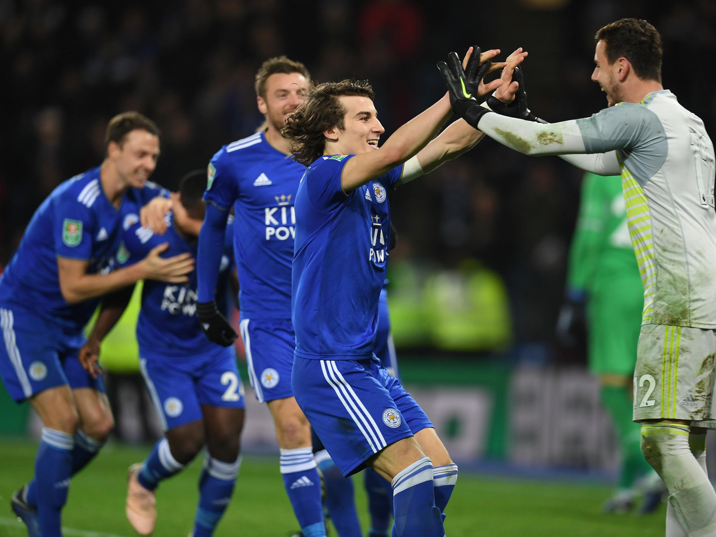 Danny Ward was the Leicester City hero