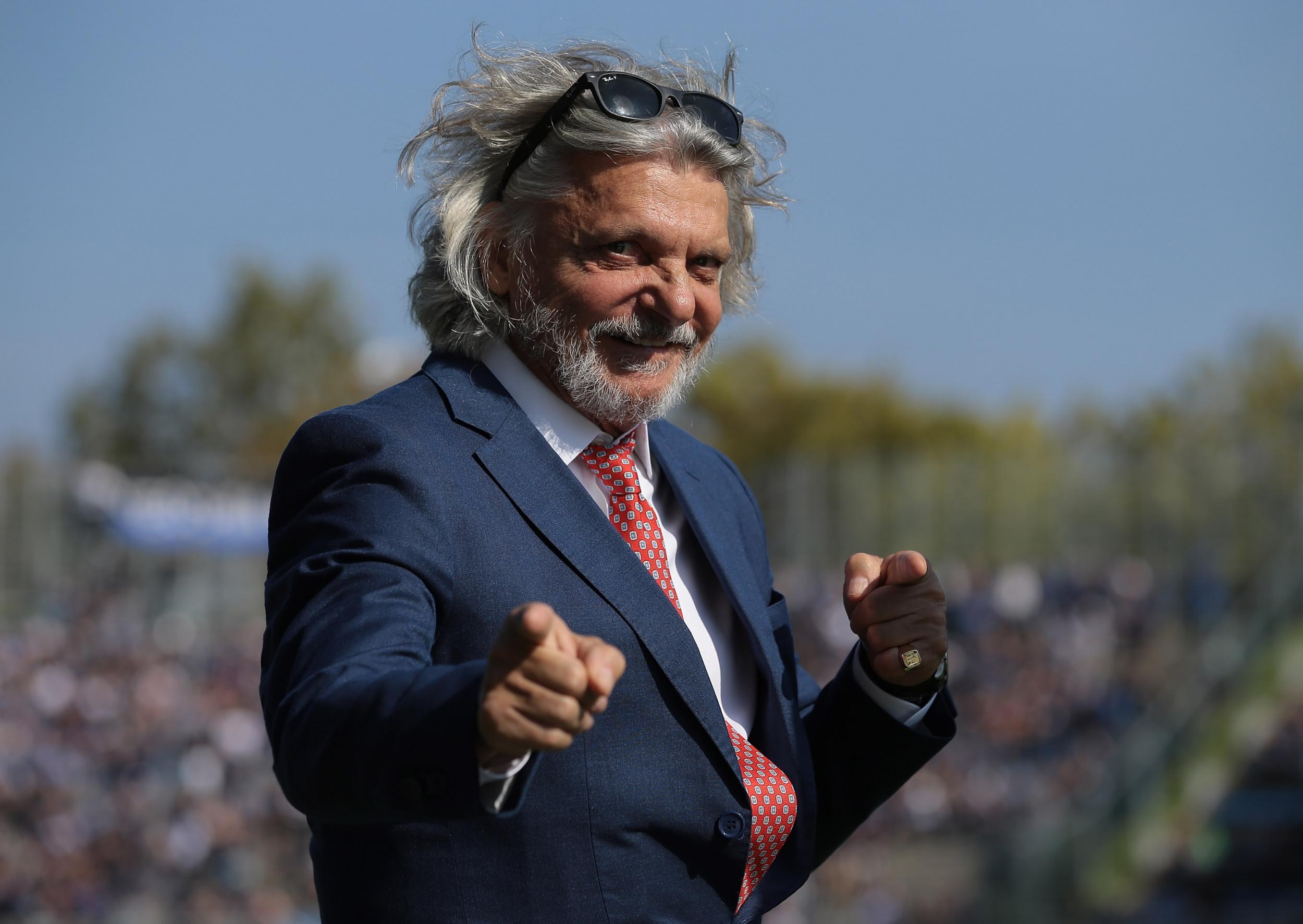 Massimo Ferrero is under investigation by the Italian financial authorities