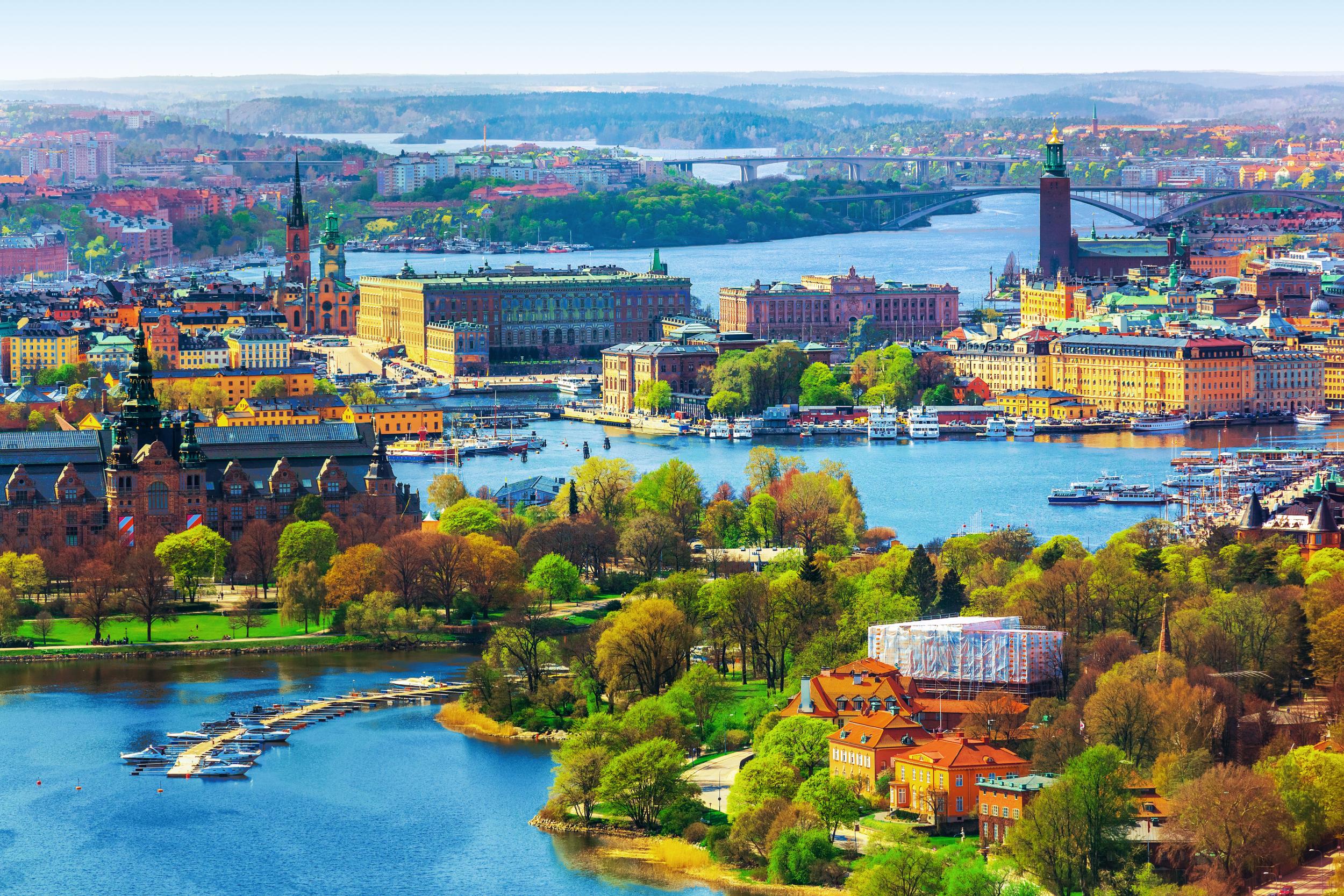 Known as “The Beauty on the Water”, Stockholm is built on 14 islands