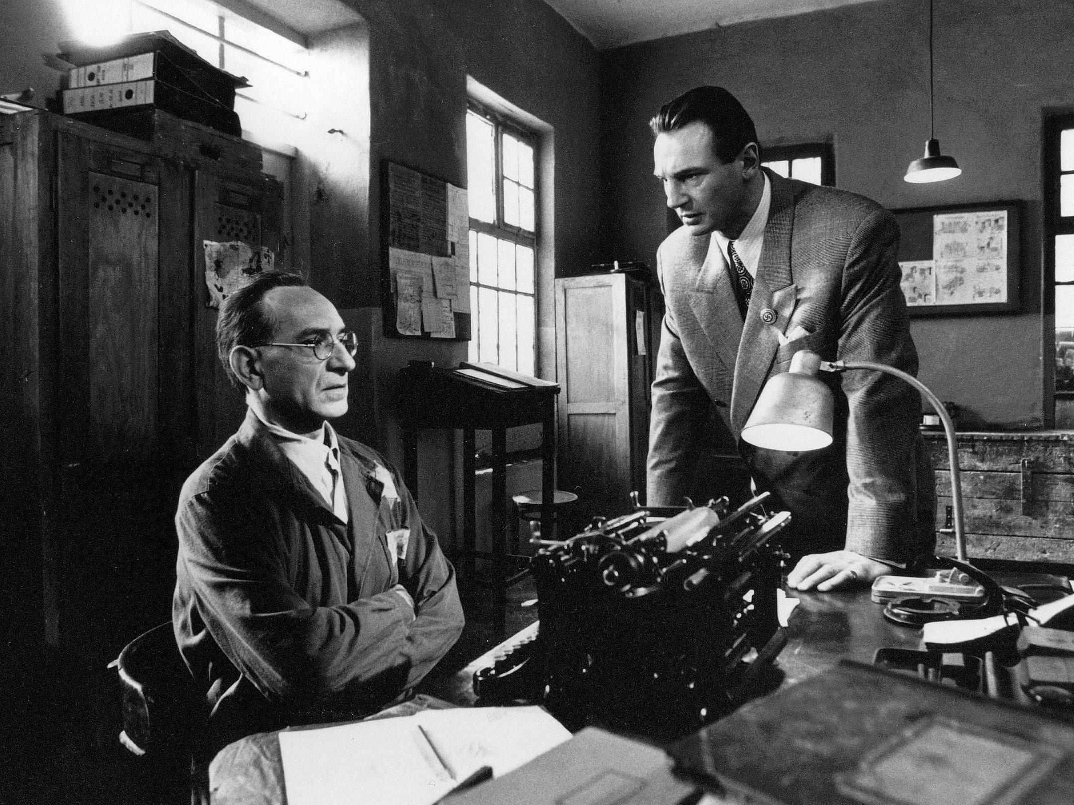 Ben Kingsley and Liam Neeson in ‘Schindler’s List’