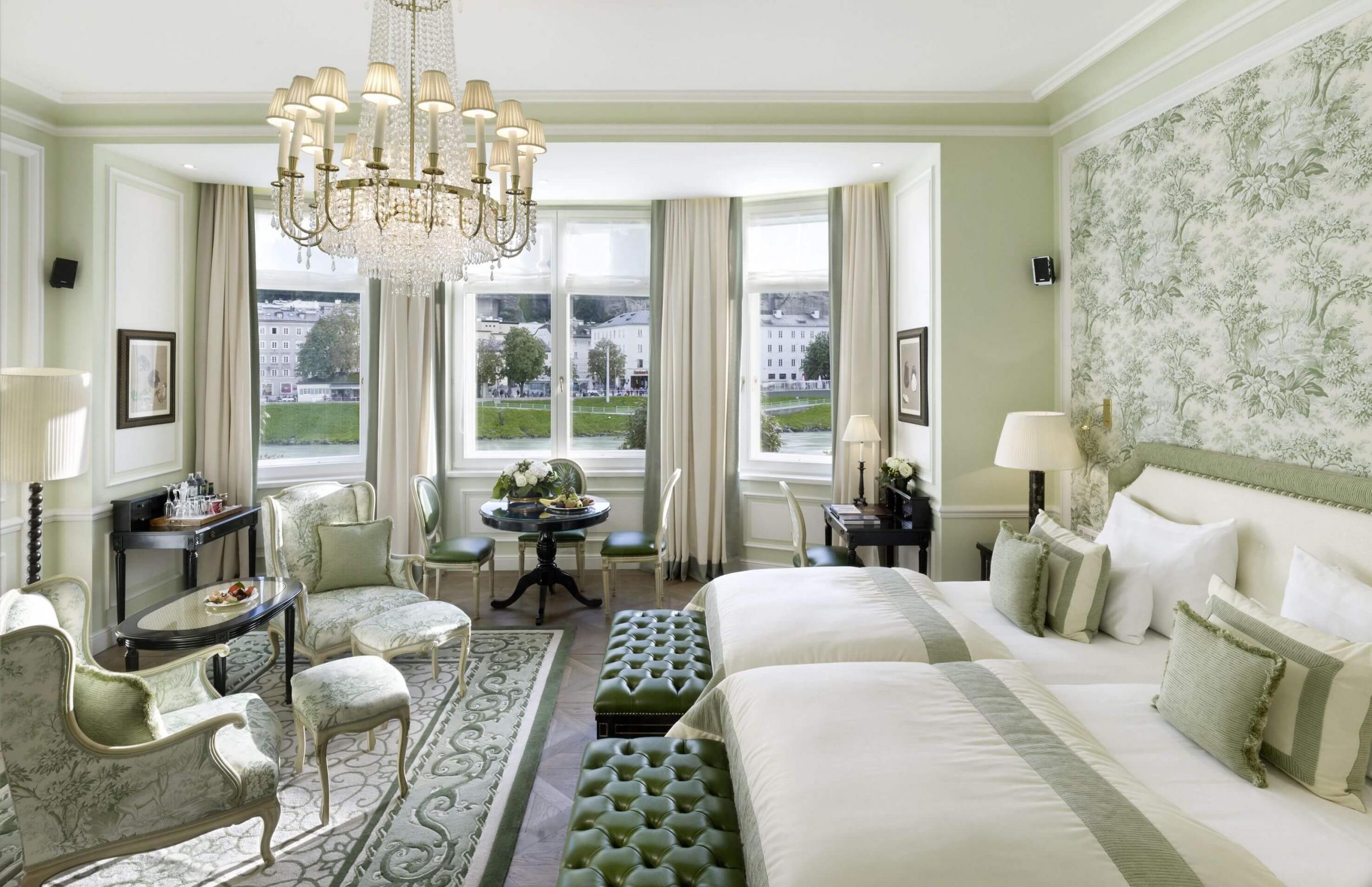 A Superior Junior Suite at the Hotel Sacher Salzburg