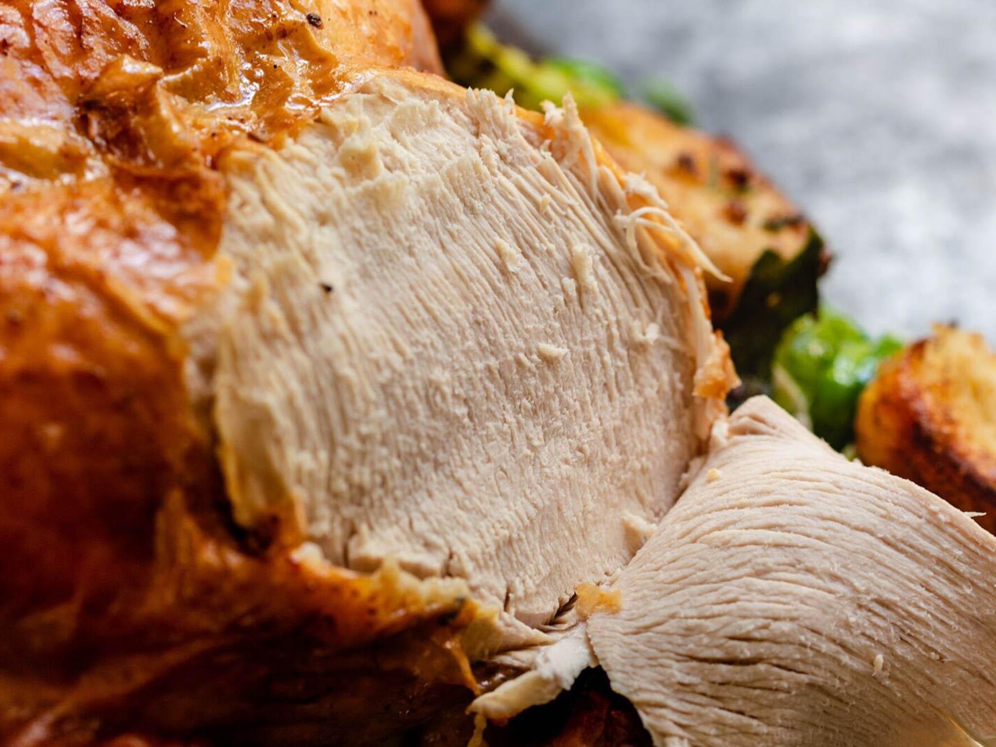 These bronze turkeys from Riverford start from £21.45 for two