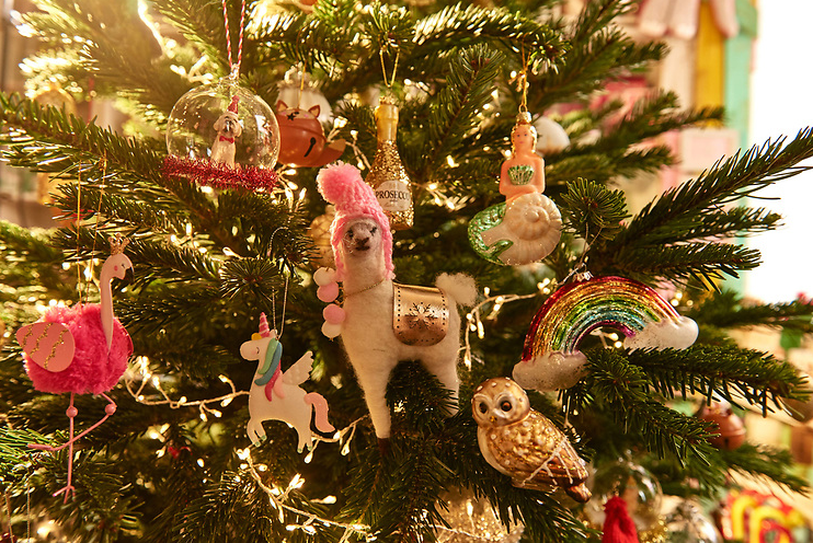 Woodland creatures are the most popular Christmas ornament