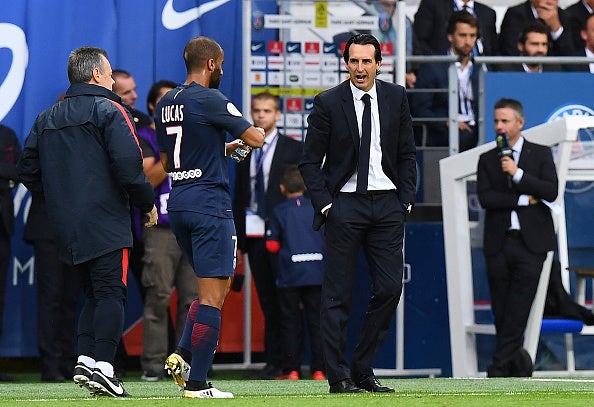 Unai Emery stopped using Lucas Moura in his starting XI