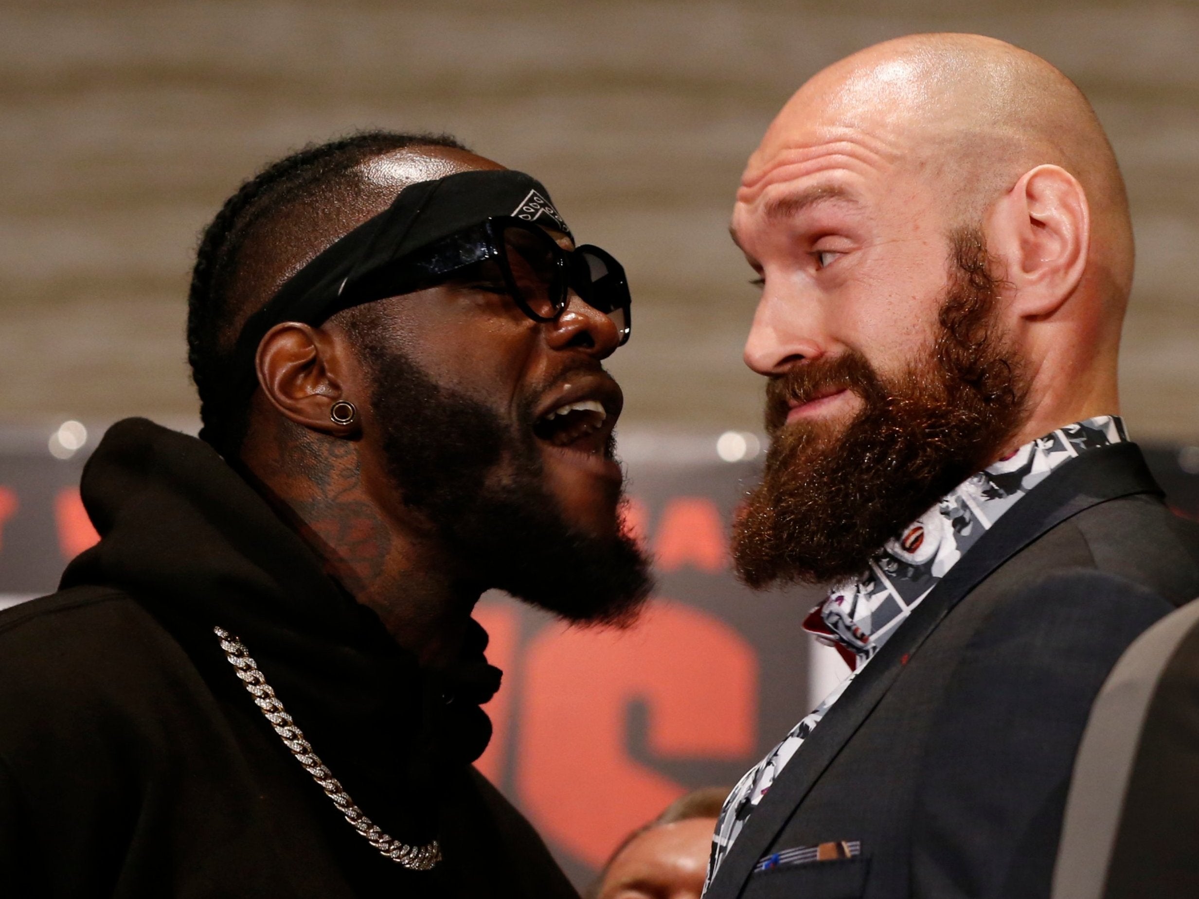 Wilder and Fury clashed during Wednesday's press conference