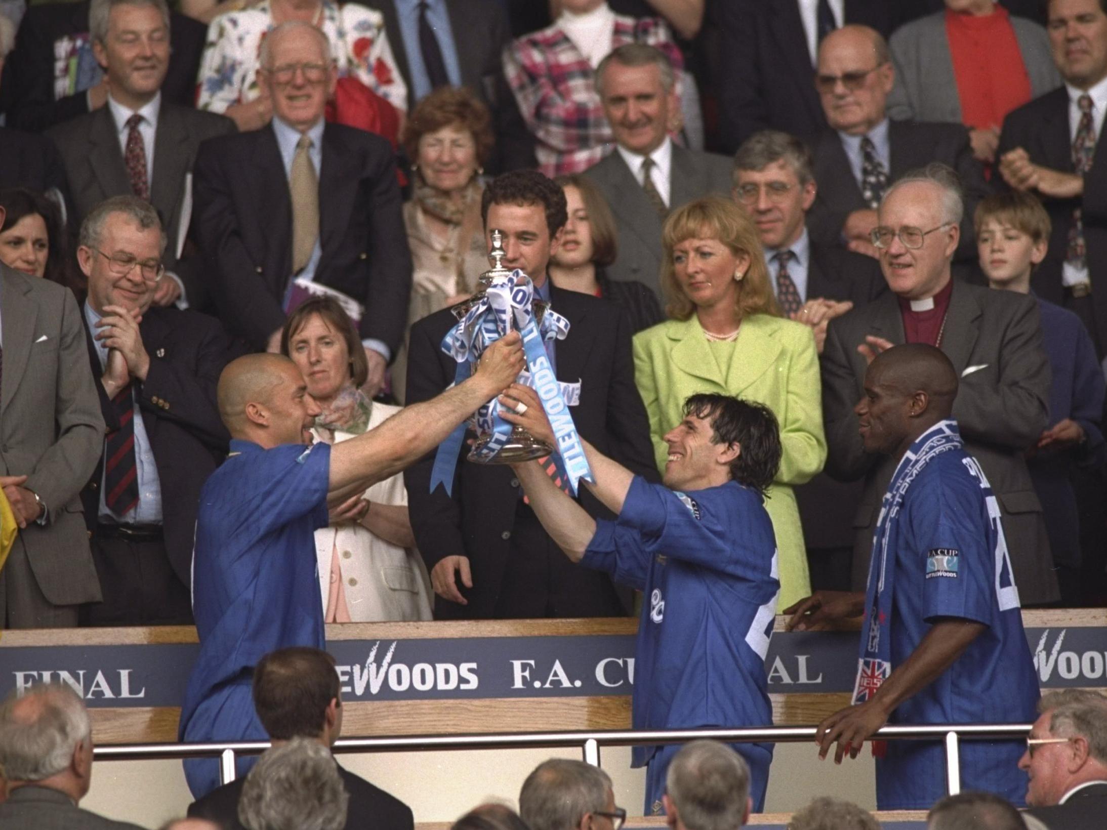 Chelsea lifted the FA Cup twice in that period