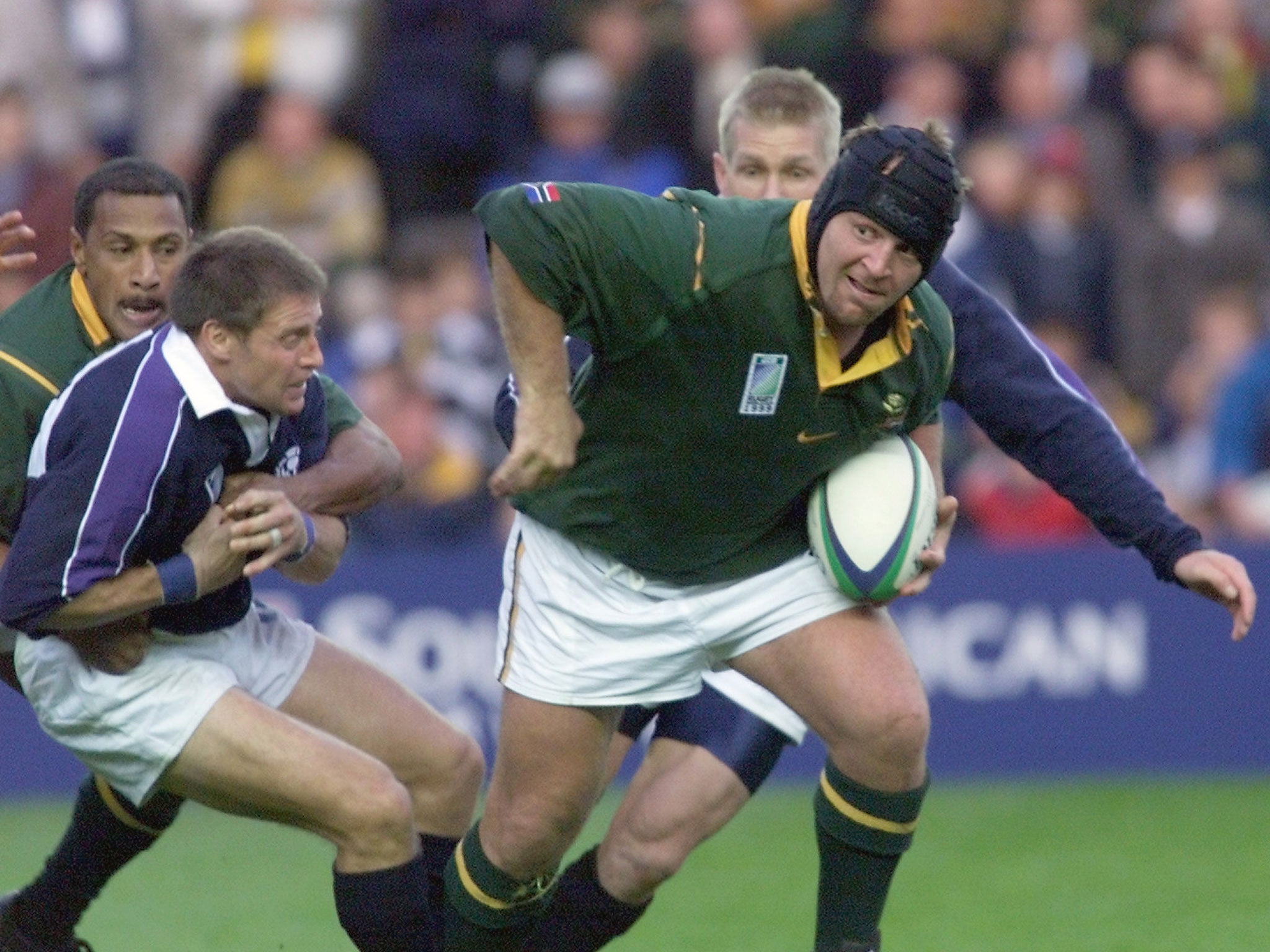 Drotske played in the 1995 Rugby World Cup-winning side