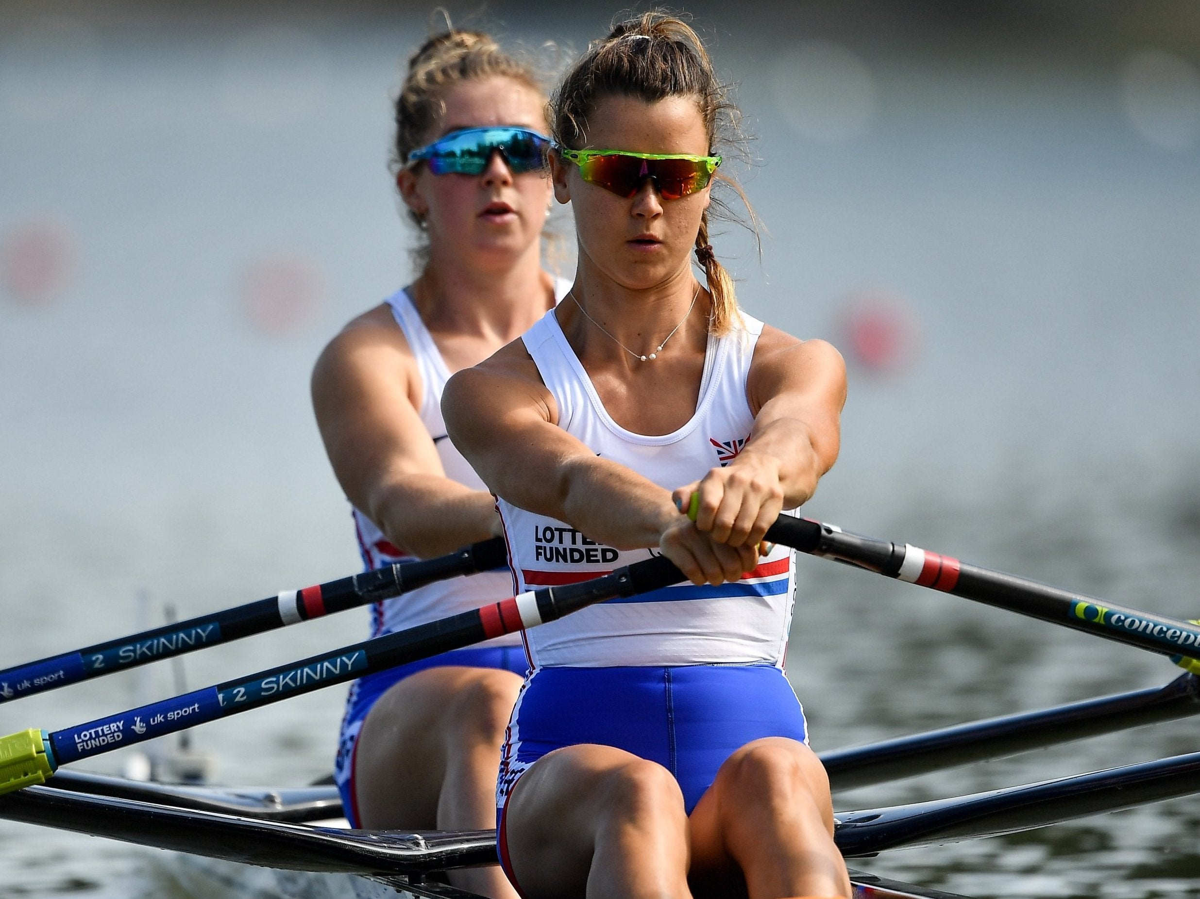 Anna Thornton in action for Team GB at the World Under 23 Championships