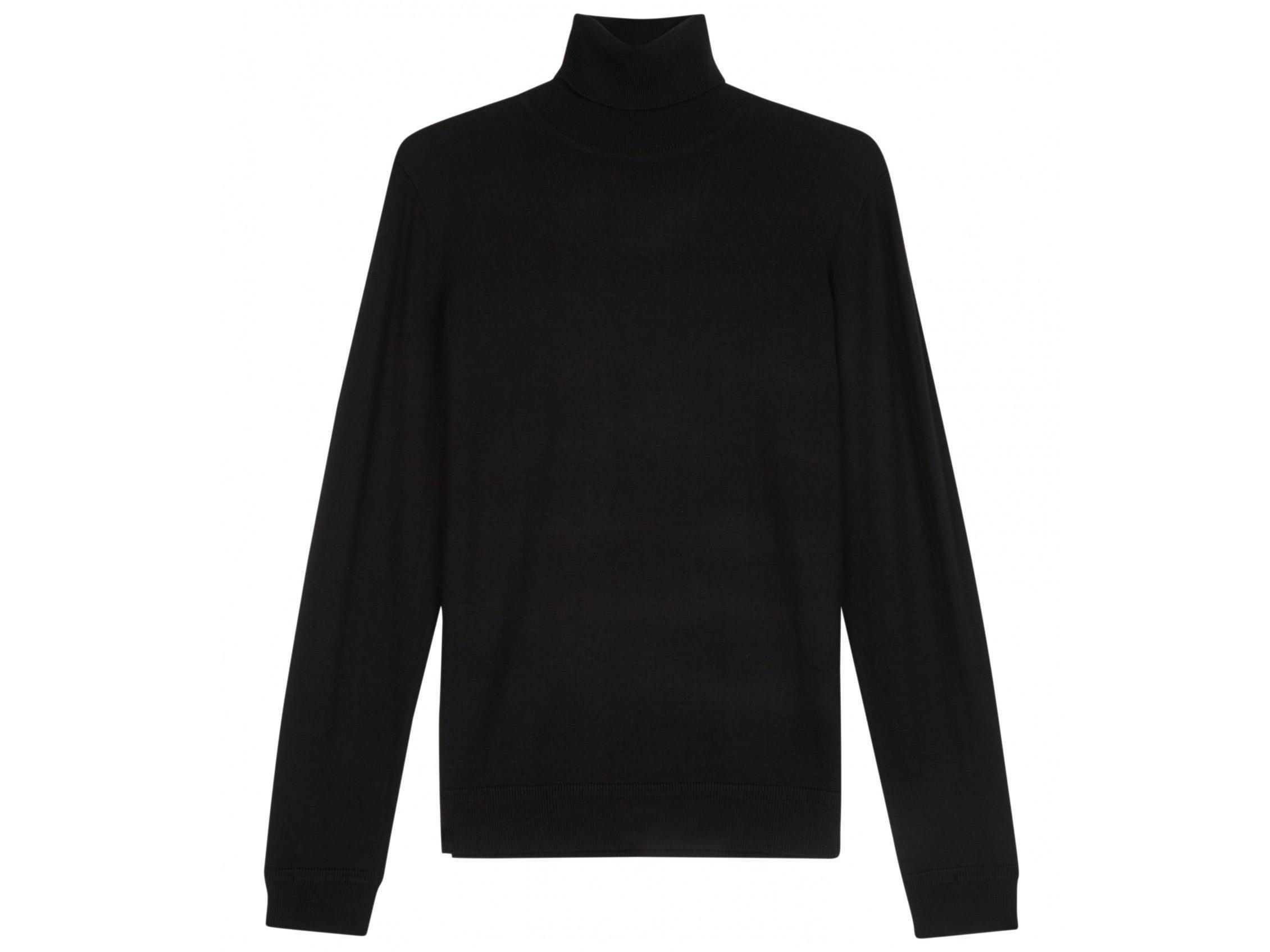Merino Roll Neck Sweater, £79, Jaeger