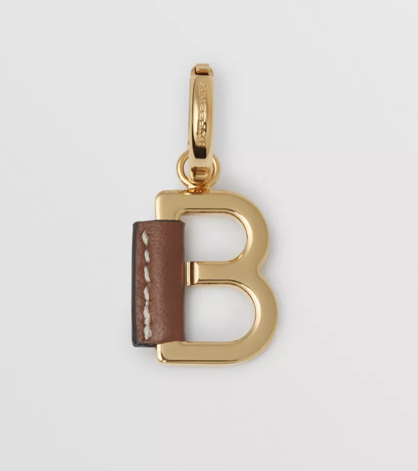 Burberry is selling a alphabet charm this holiday season (Burberry)