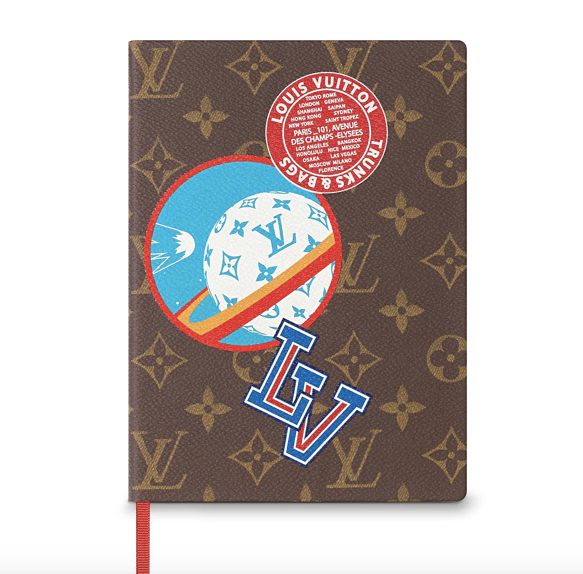 Louis Vuitton is selling a monogram notebook (Louis Vuitton)