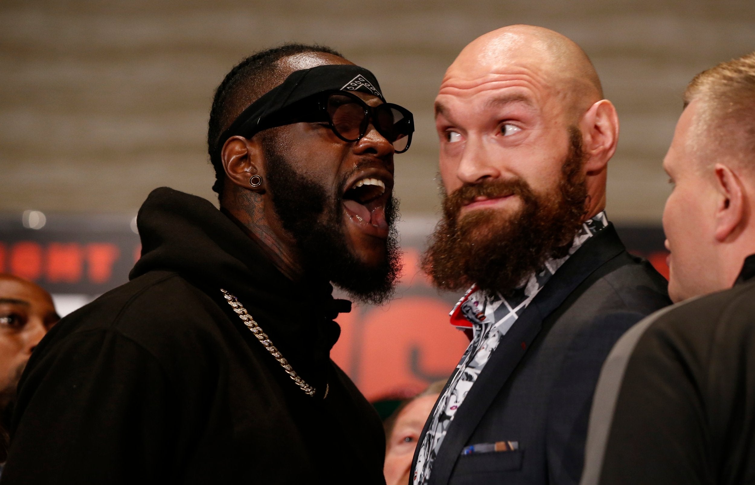 Tyson Fury and Deontay Wilder clashed at their heated final press conference