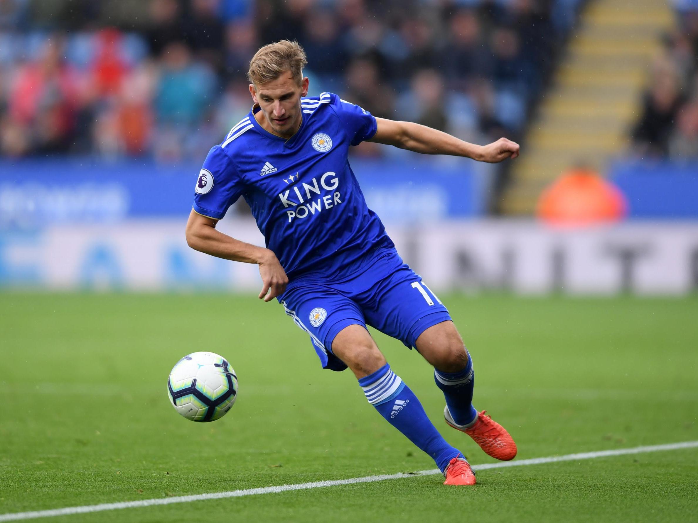 Albrighton has contributed one goal and one assist for Leicester this season