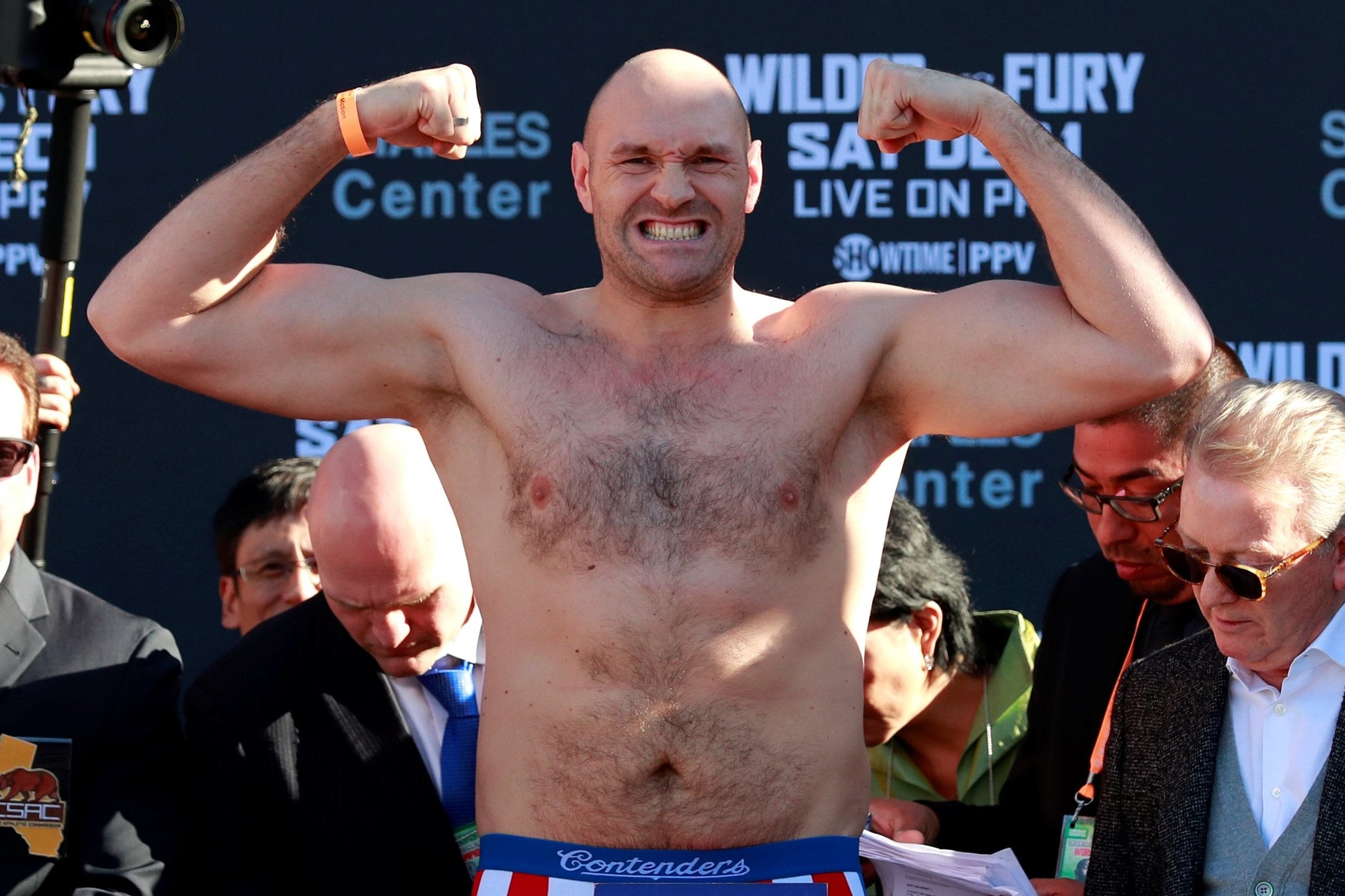 Fury takes on Wilder in LA