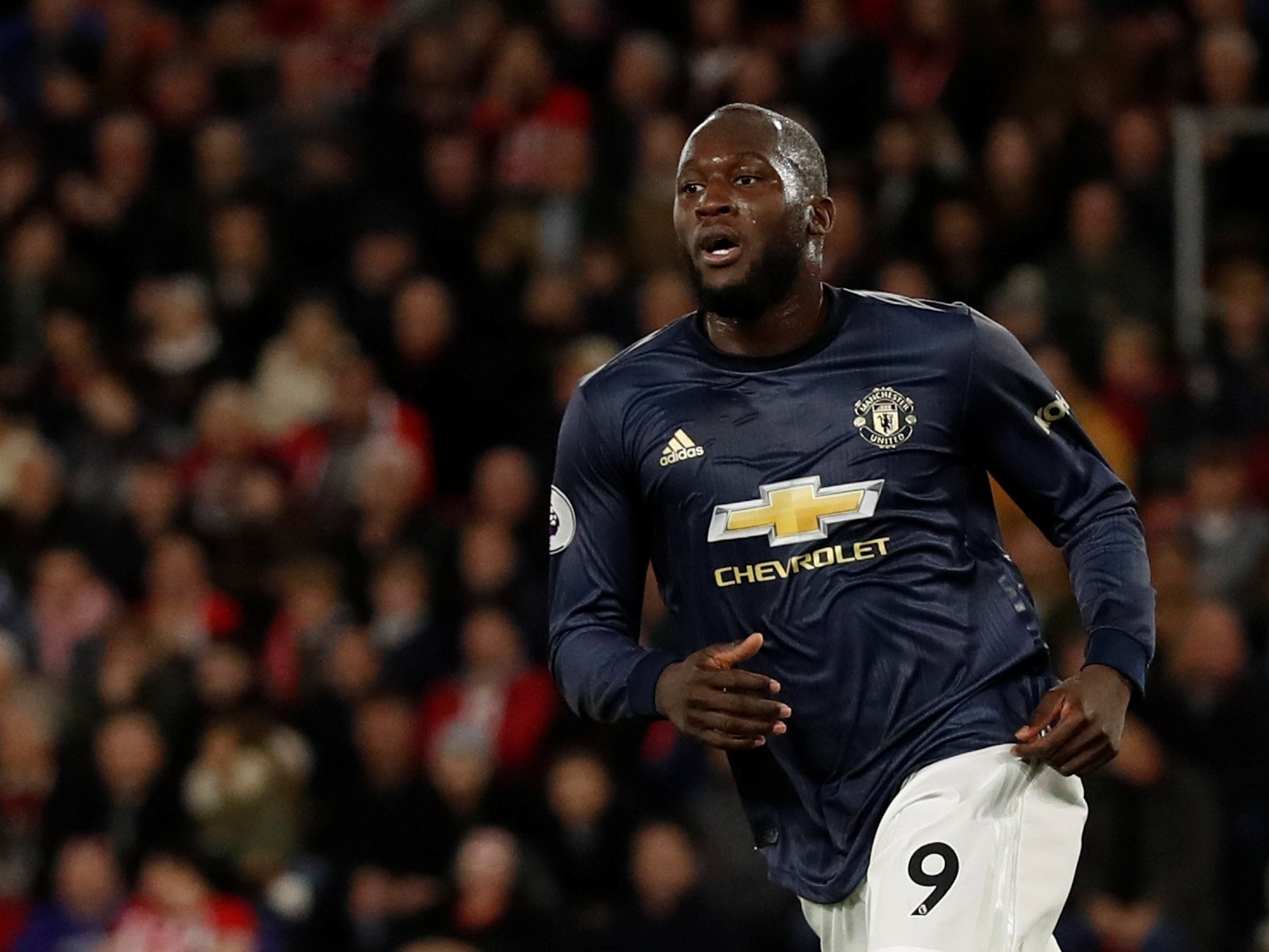 Romelu Lukaku ended a six-match goal drought