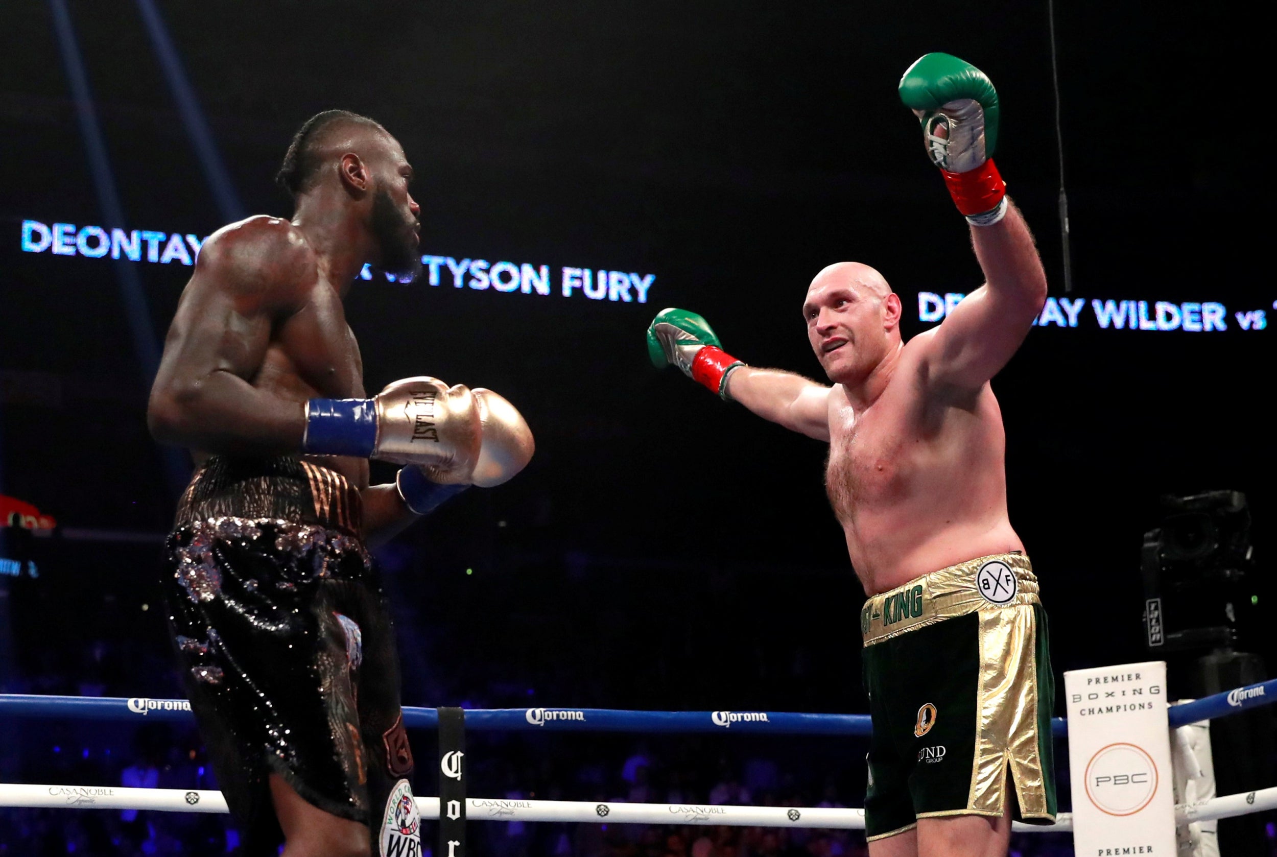 Fury dominated for long periods