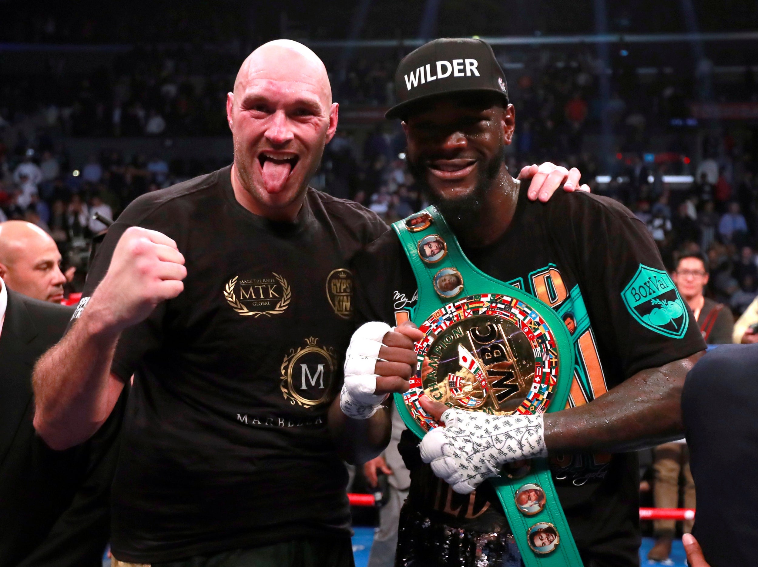 Eddie Hearn has already begun negotiations with Deontay Wilder's team