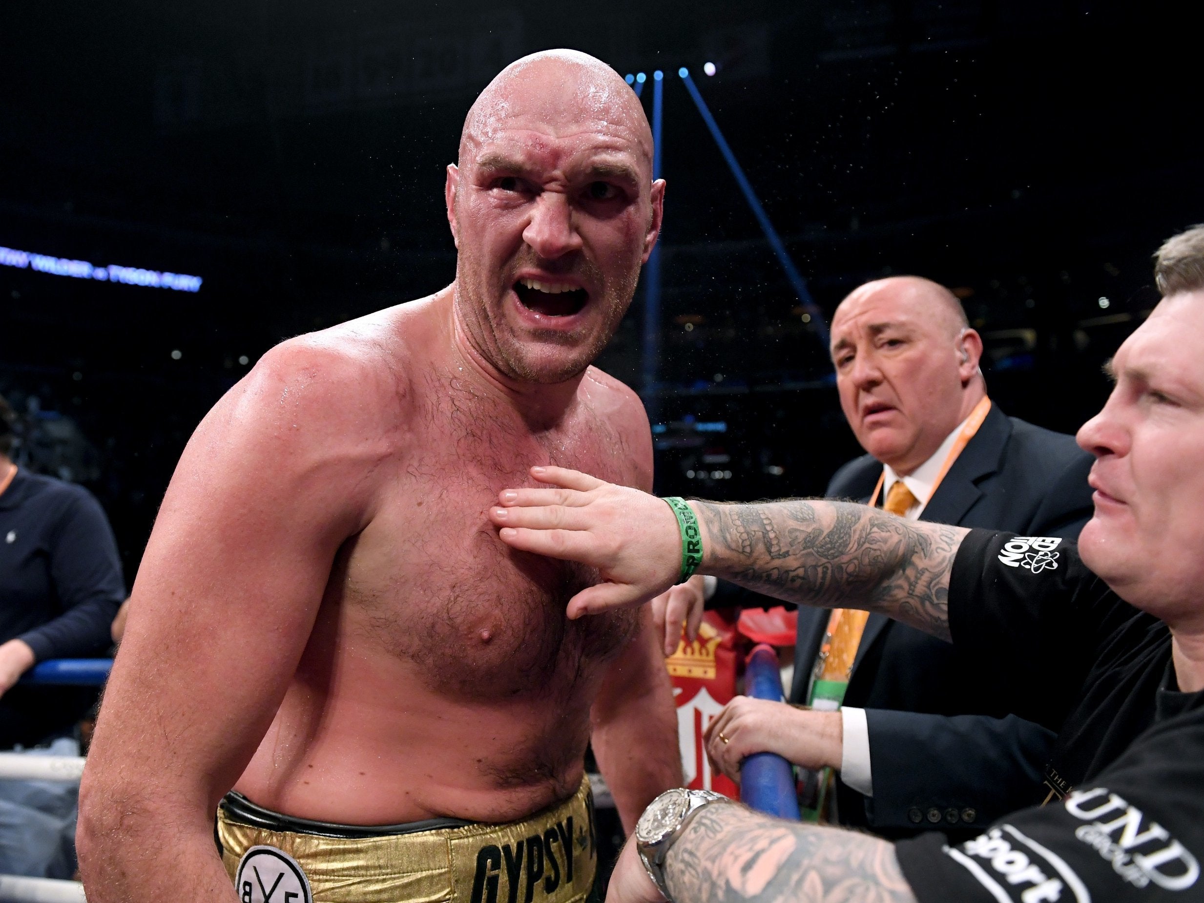 Tyson Fury has options with the Deontay Wilder rematch now on hold