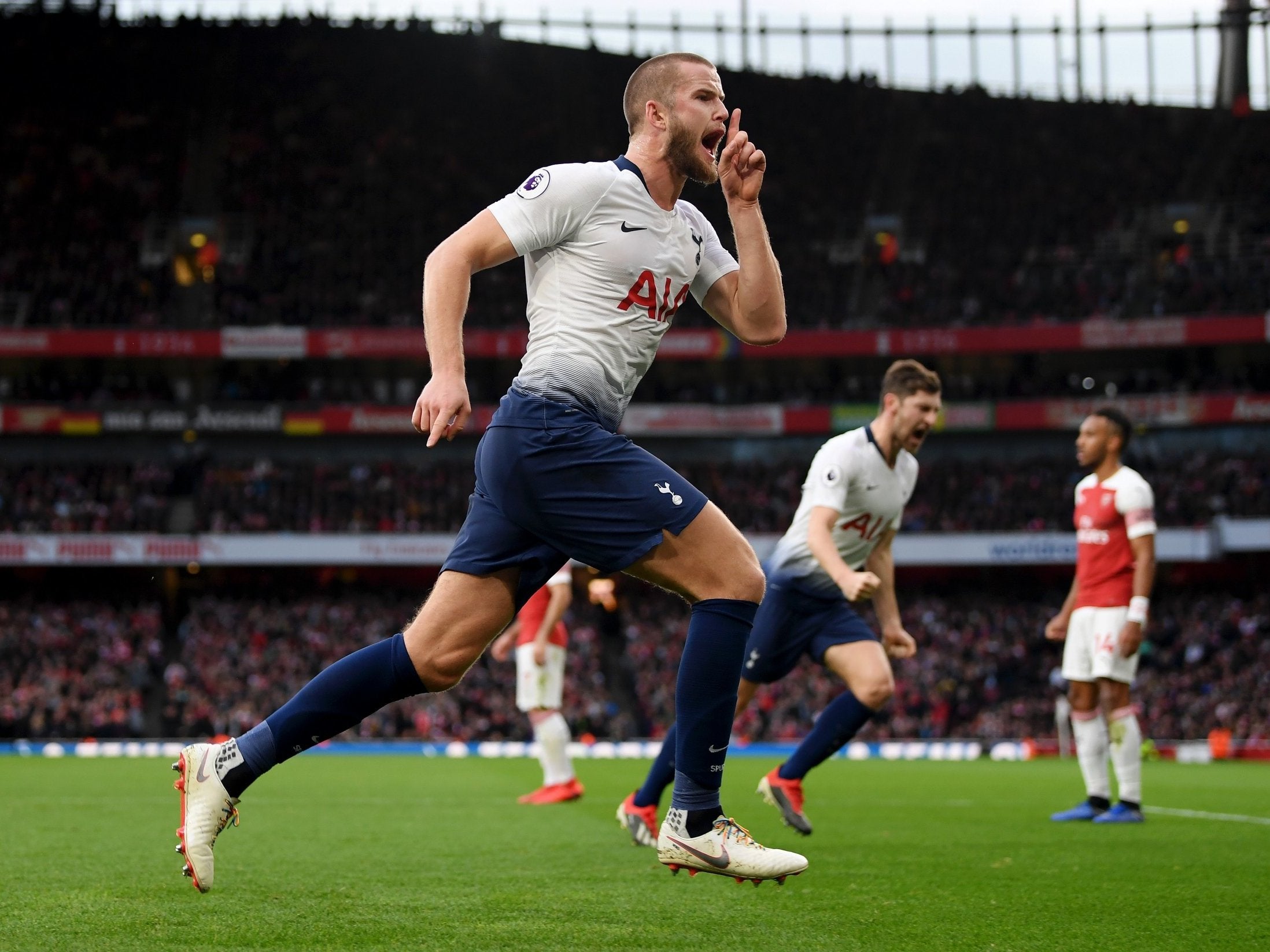 Eric Dier’s celebration sparked confrontation near the corner