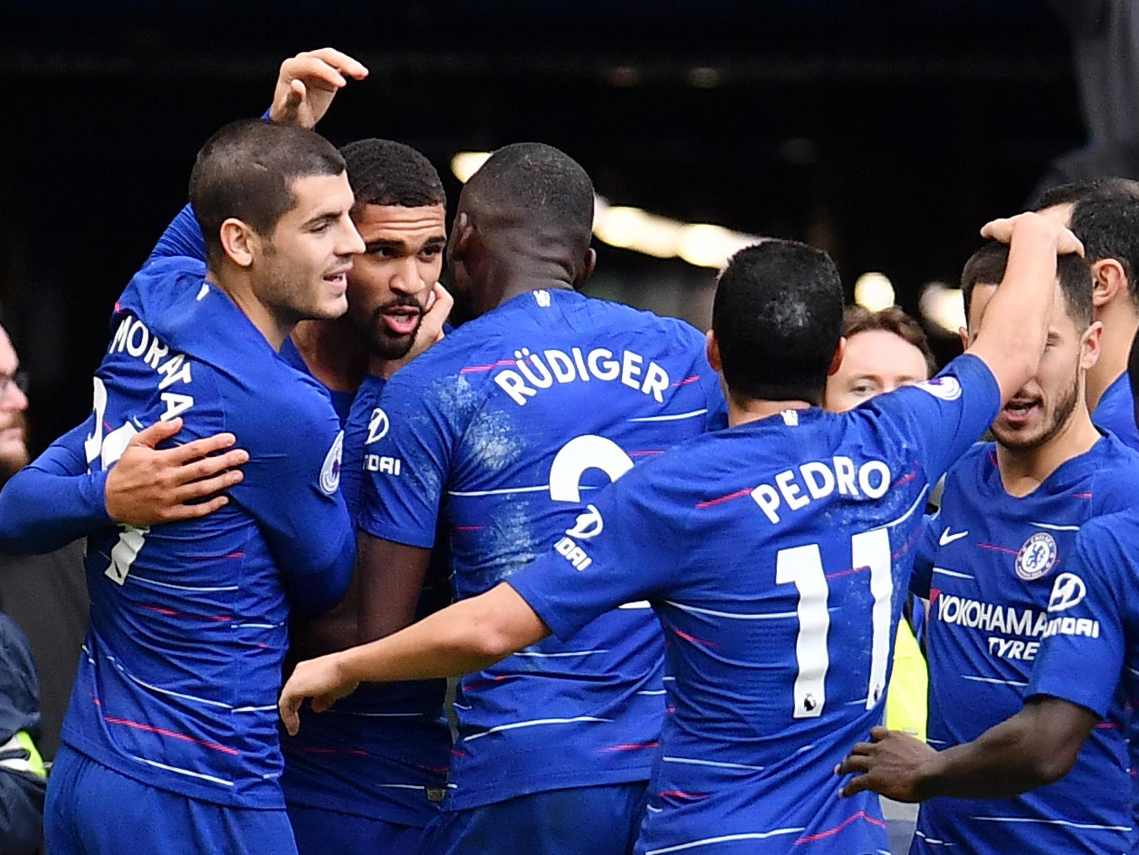 Ruben Loftus-Cheek came off the bench to hit Chelsea's second goal against Fulham