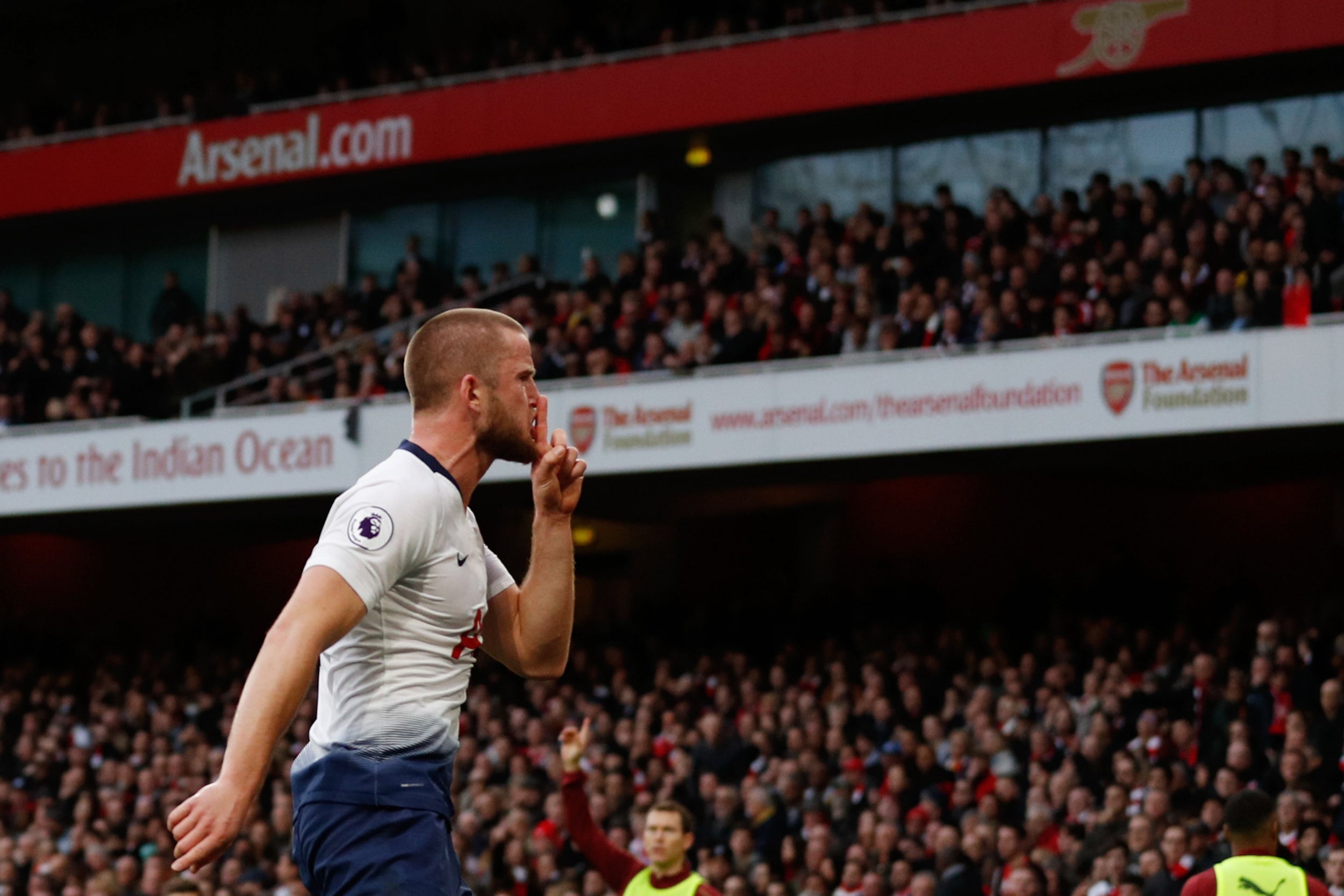 Dier’s goal celebrations sparked a touchline melee