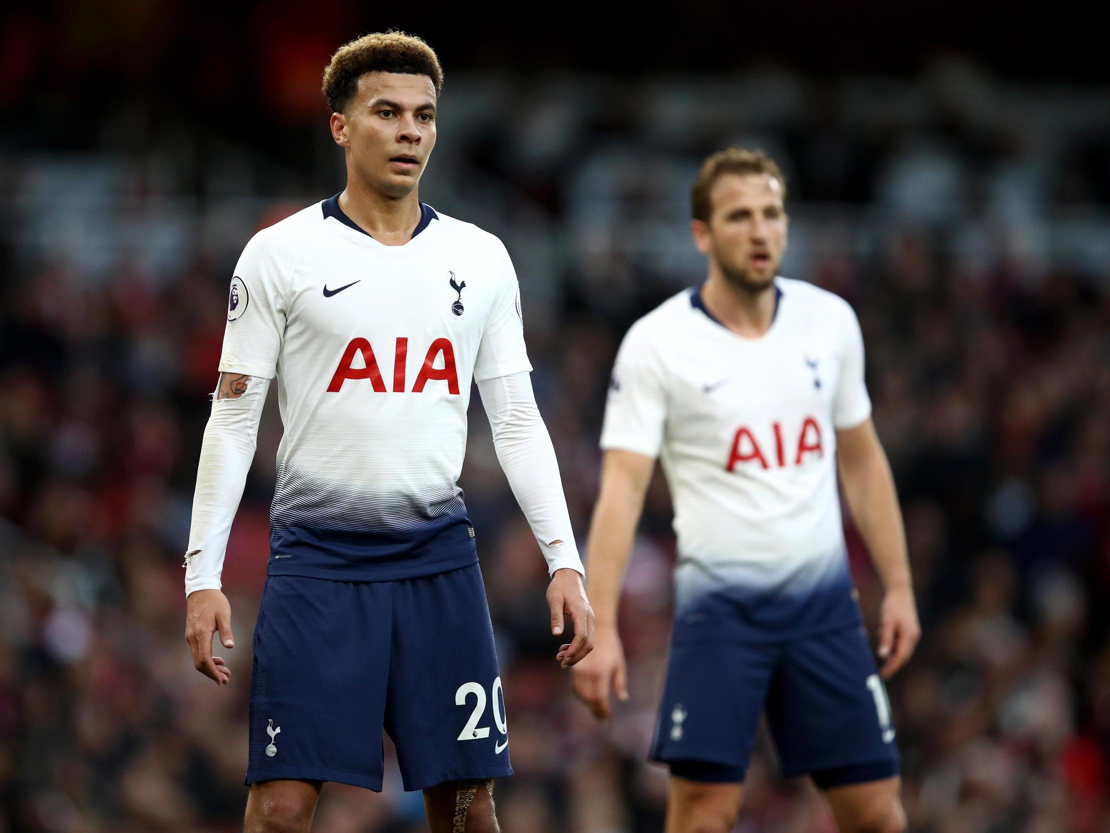 Alli reached 50 goals for Spurs at the age of 22 by scoring against Leicester