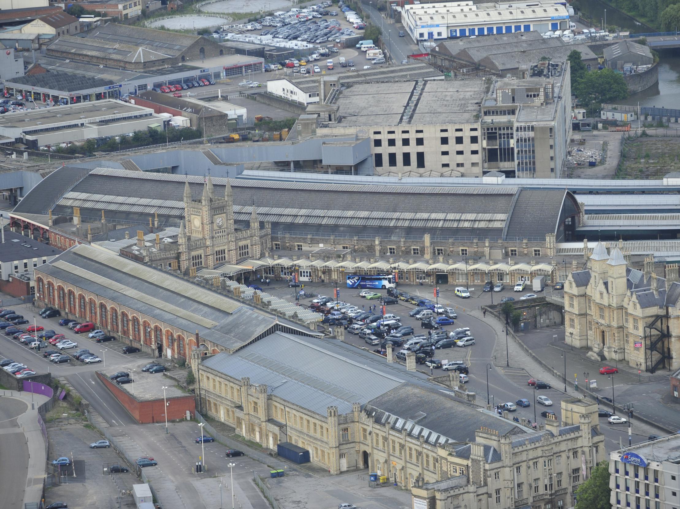 The woman died near Bristol Temple Meads station