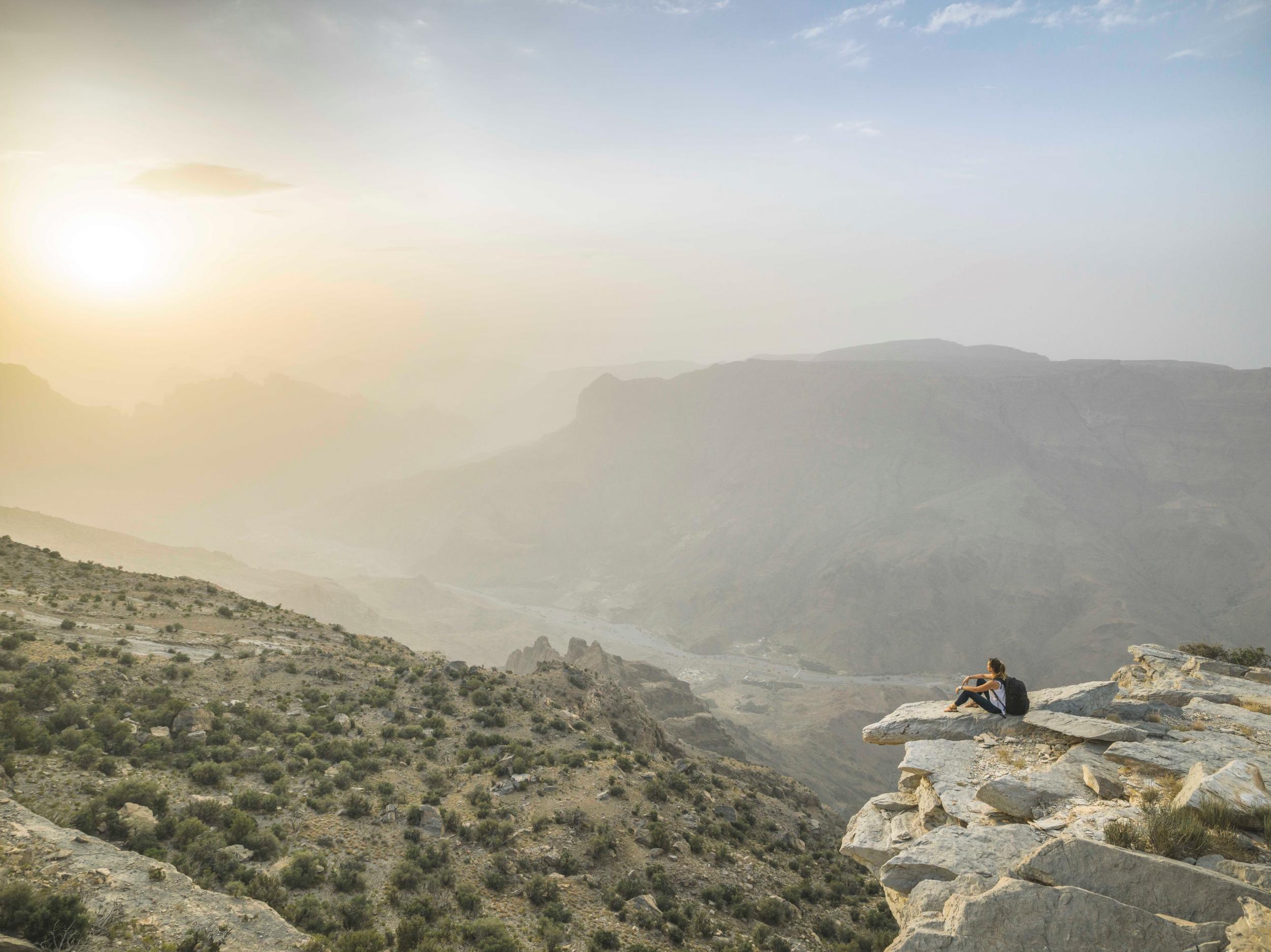 Oman’s winter ends in February, and temperatures start to inch up again