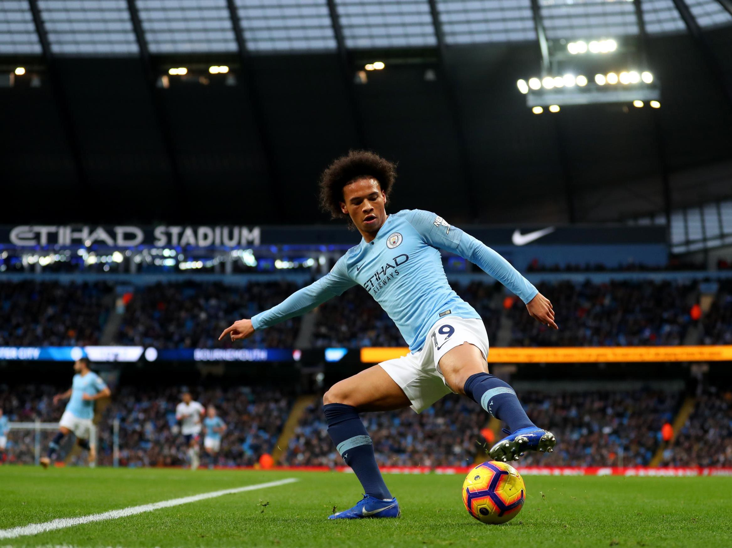 Sane has scored six goals in his last eleven league appearances (Getty)