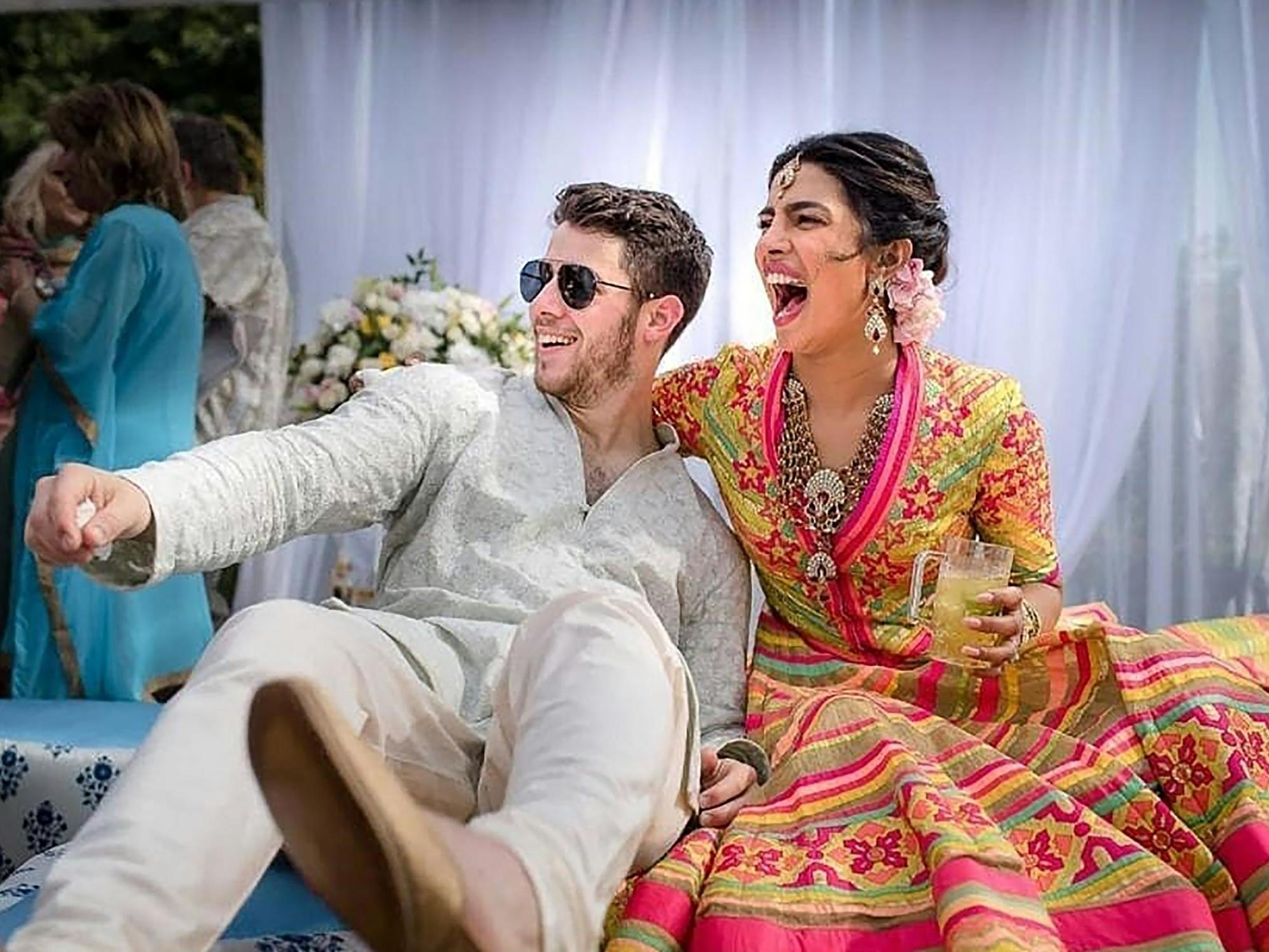 Nick Jonas and Priyanka Chopra celebrate their wedding in Jodphur, India