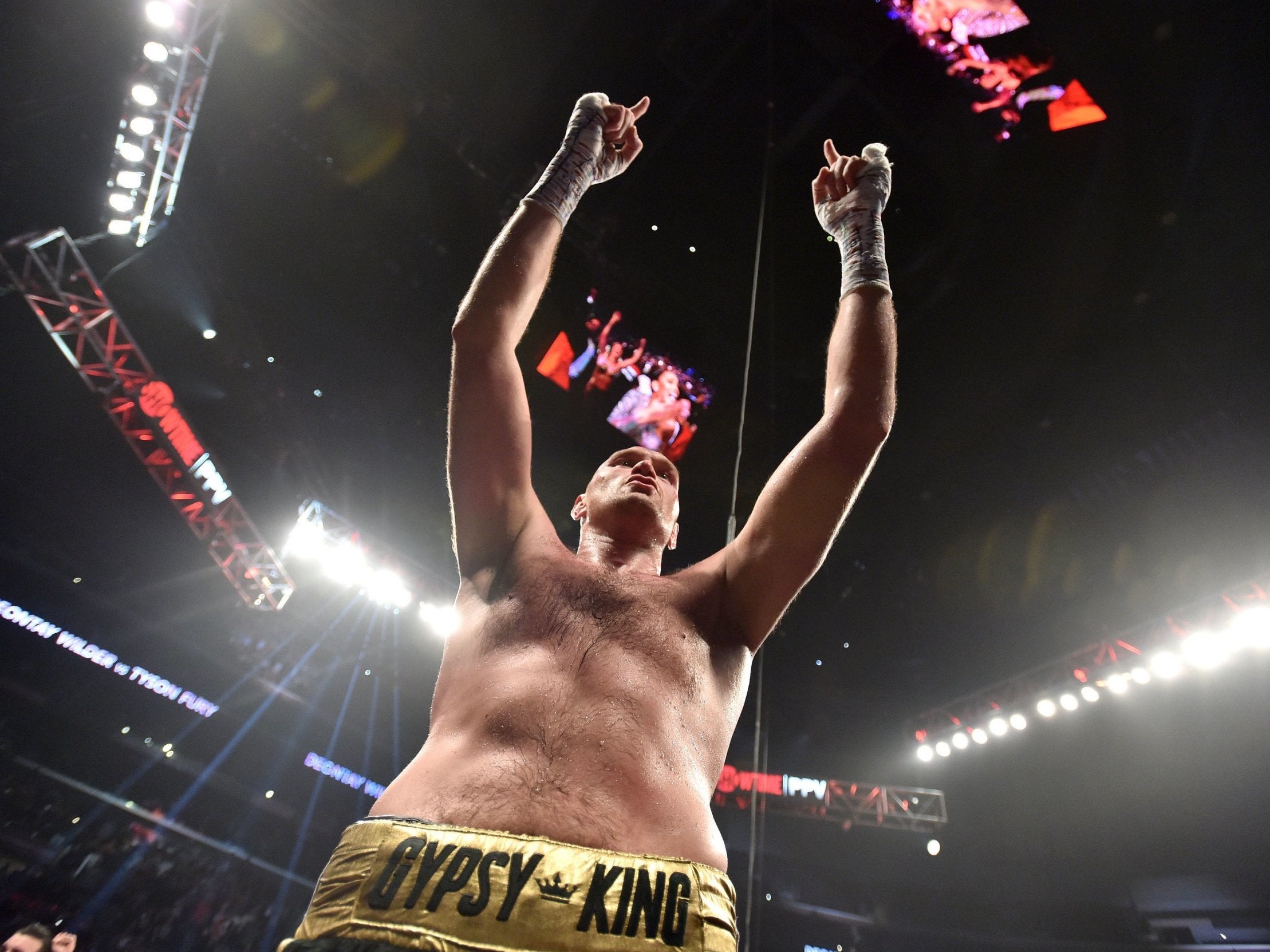 Fury is determined to return to the very top of his sport